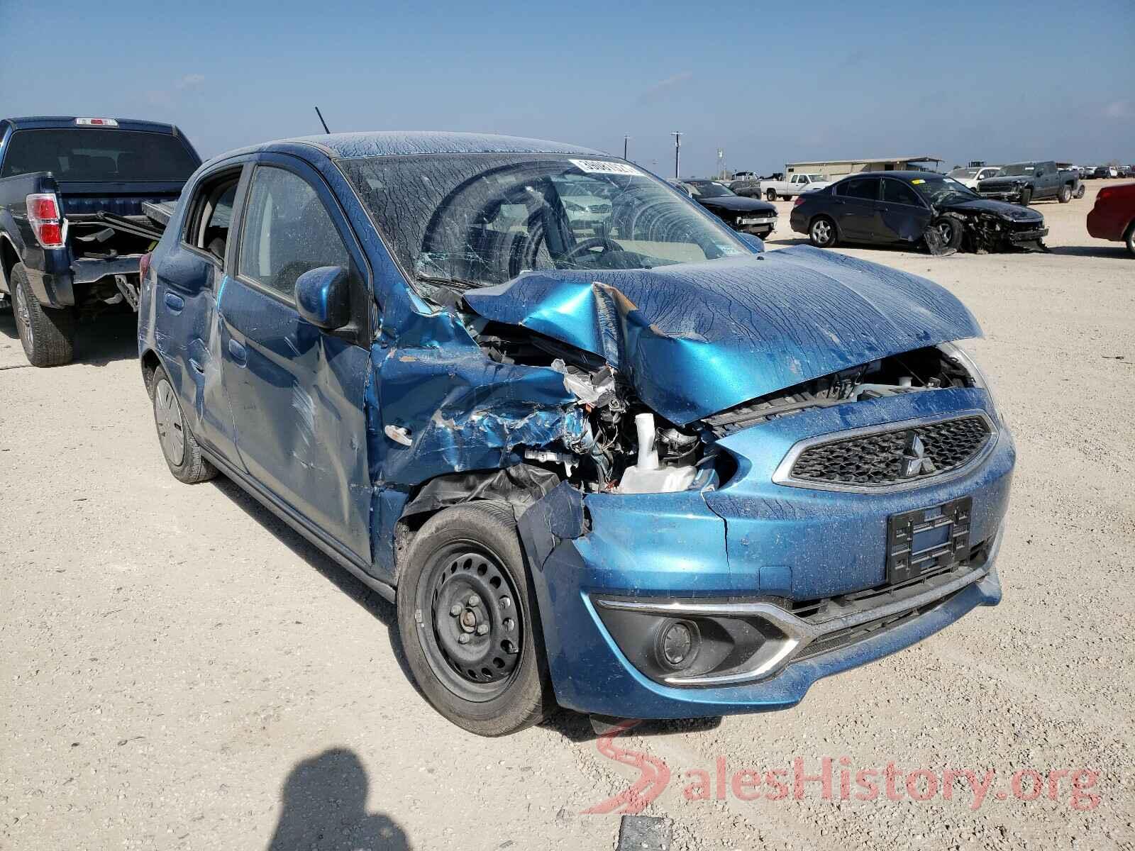 ML32A3HJXKH015732 2019 MITSUBISHI MIRAGE