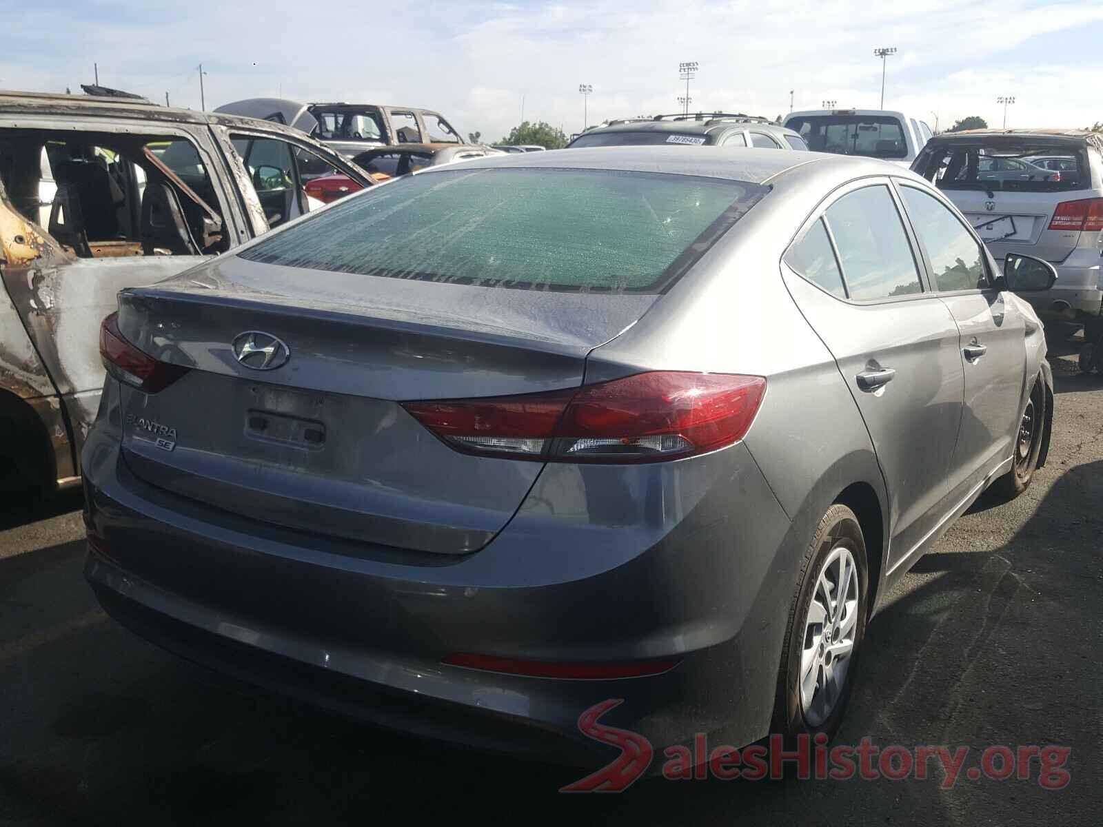 5NPD74LF0JH312232 2018 HYUNDAI ELANTRA