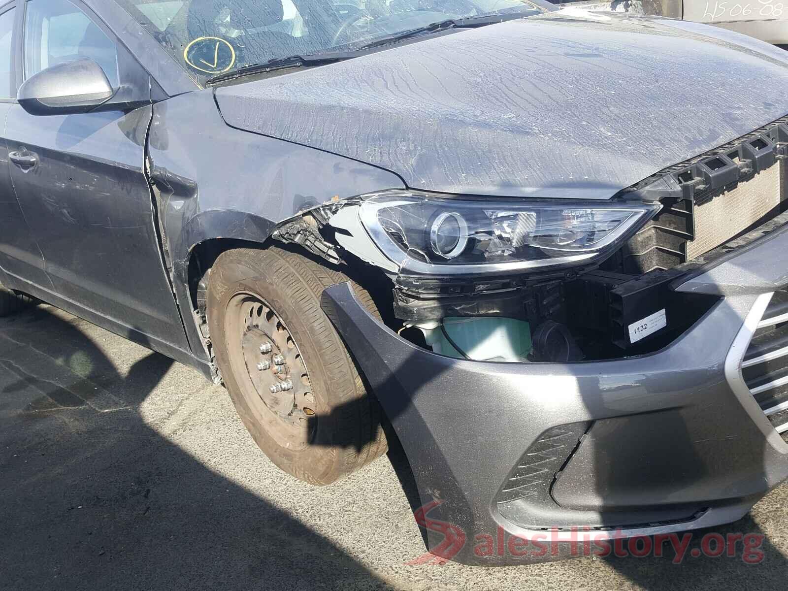 5NPD74LF0JH312232 2018 HYUNDAI ELANTRA