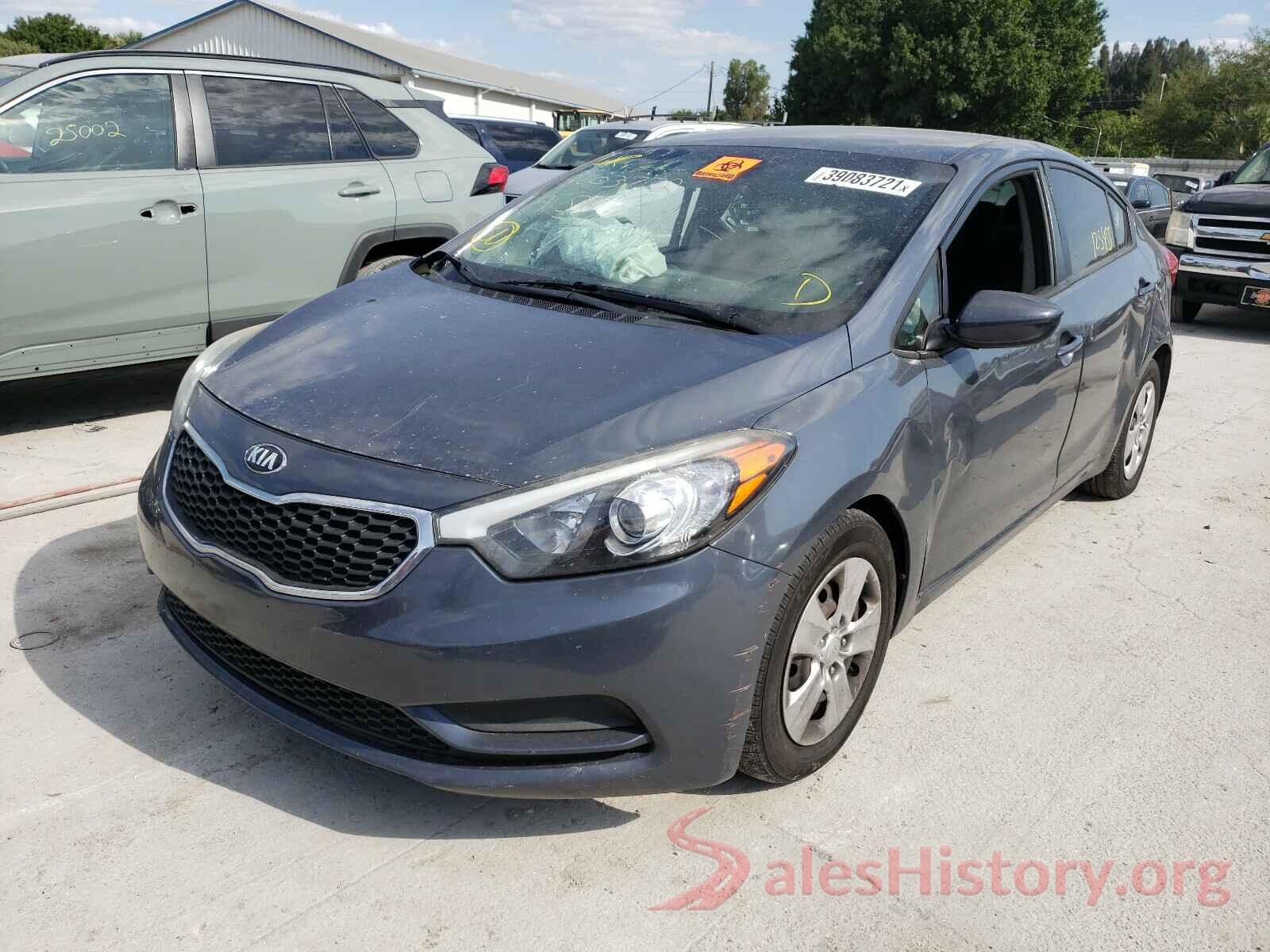 KNAFK4A67G5563359 2016 KIA FORTE