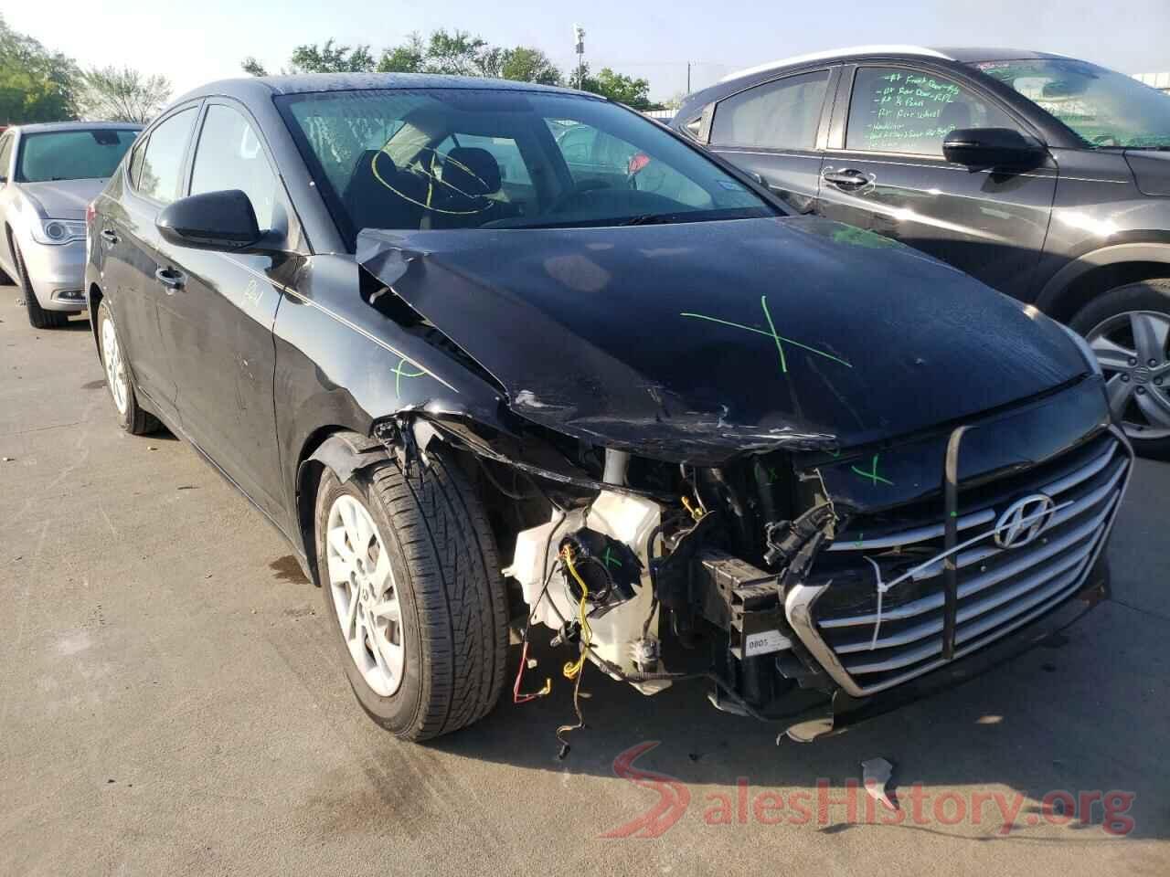 5NPD74LF0JH316328 2018 HYUNDAI ELANTRA