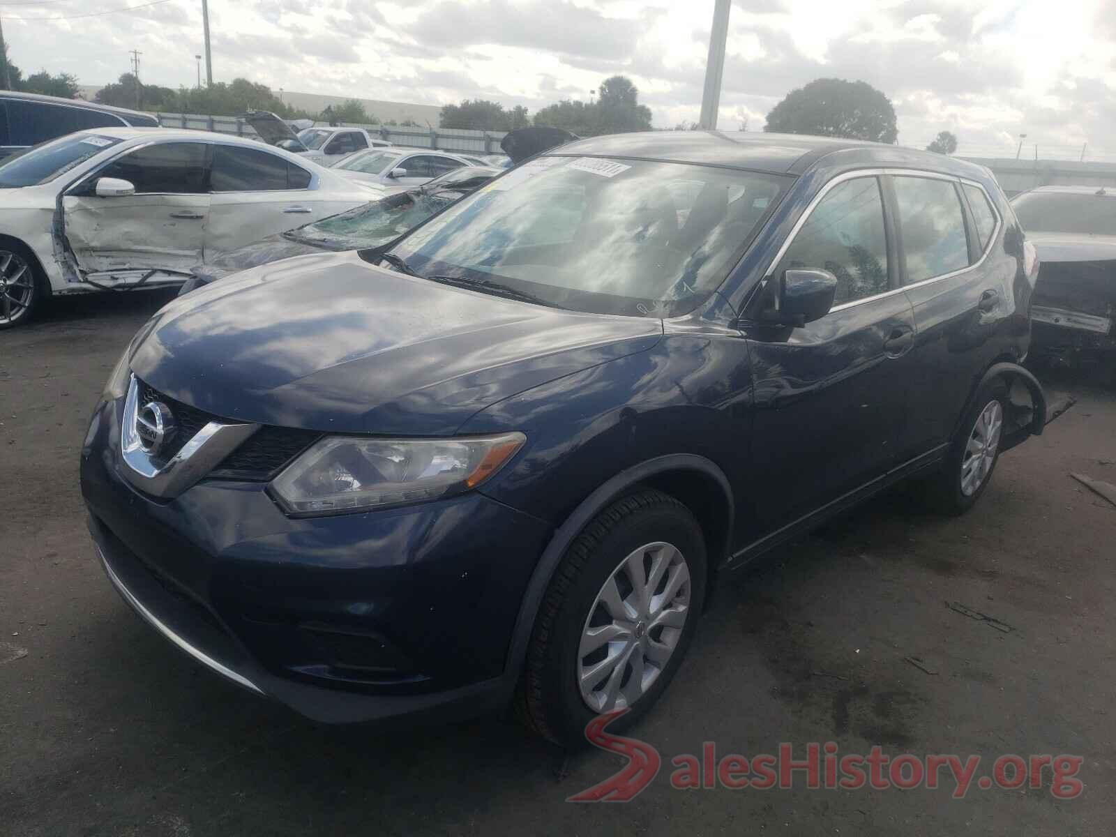 KNMAT2MT2GP654026 2016 NISSAN ROGUE