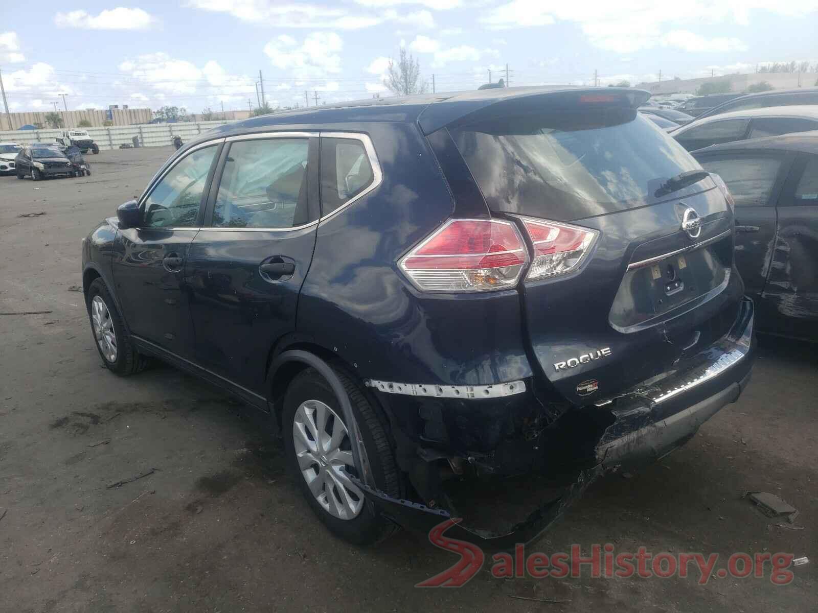 KNMAT2MT2GP654026 2016 NISSAN ROGUE