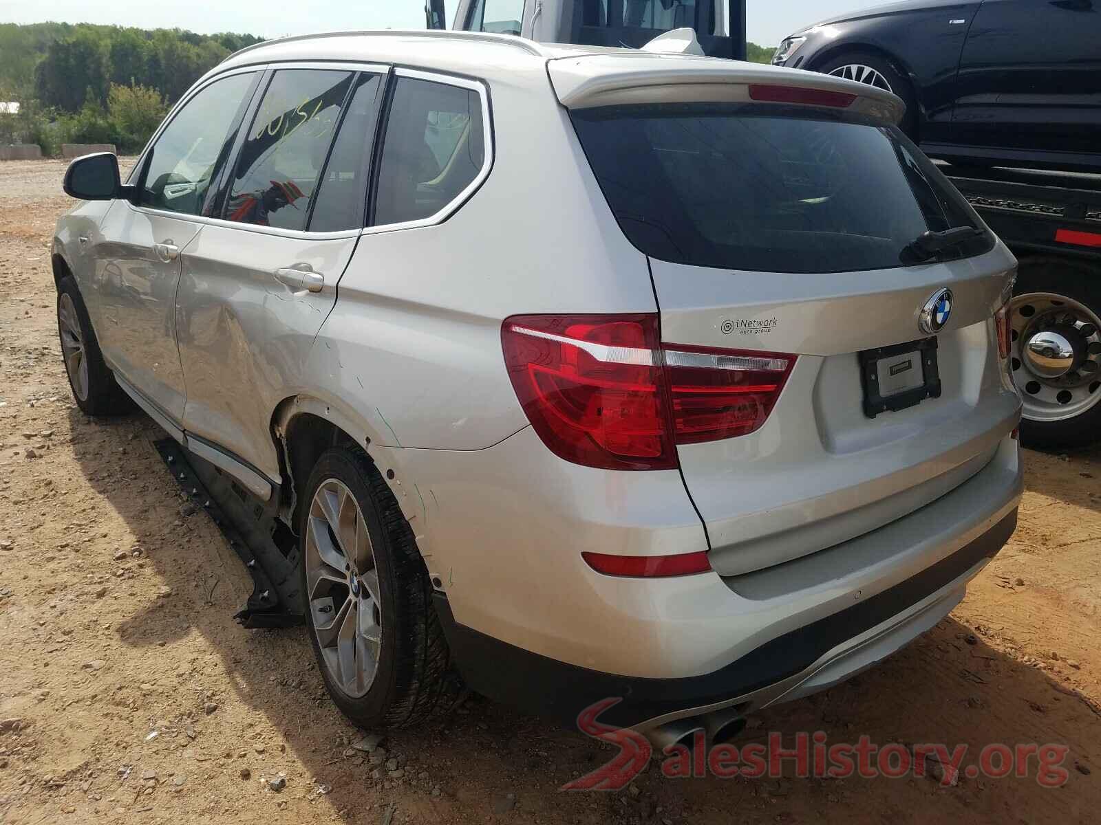 5UXWX9C58G0D93372 2016 BMW X3