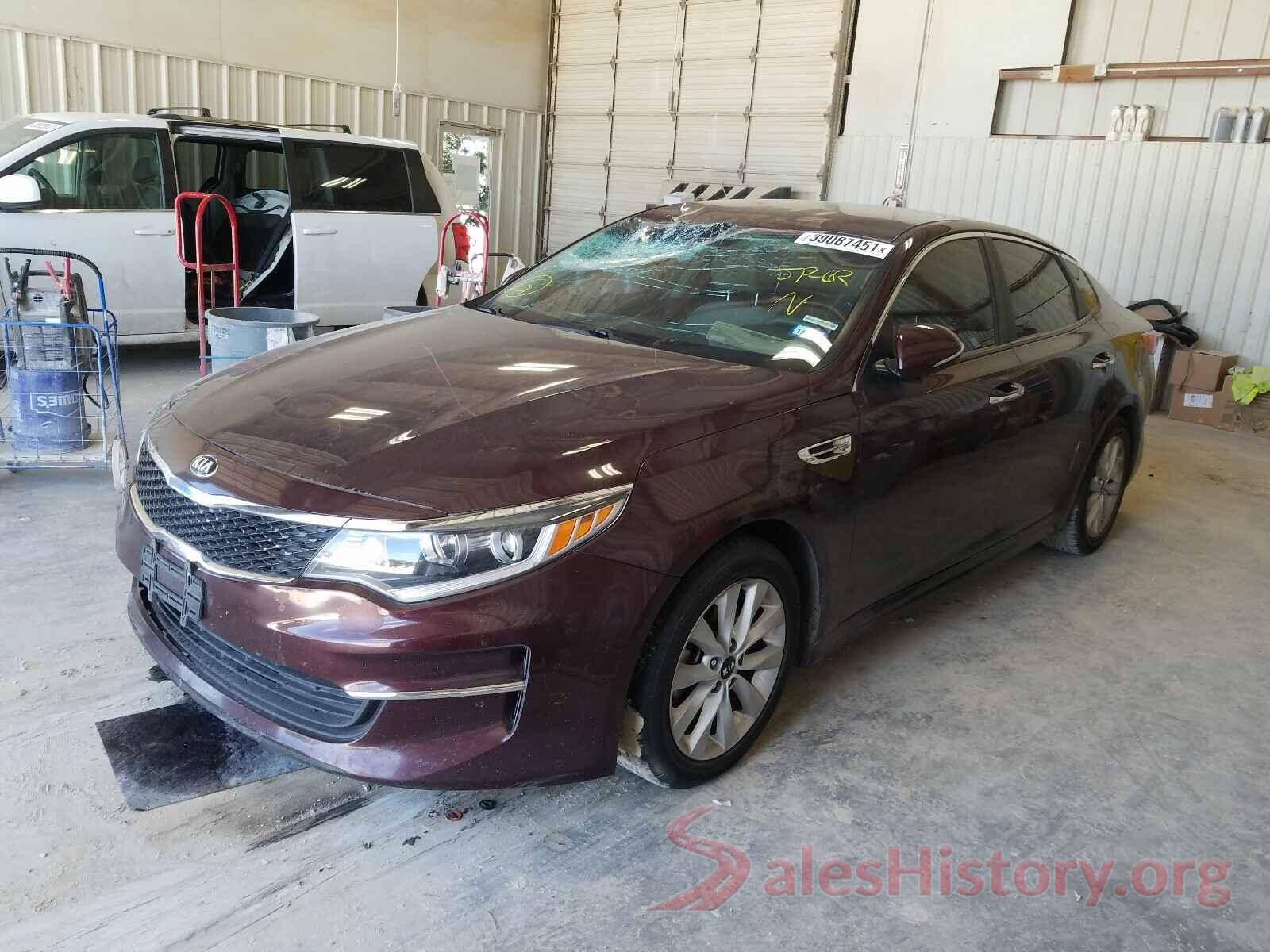 5XXGT4L32GG003140 2016 KIA OPTIMA