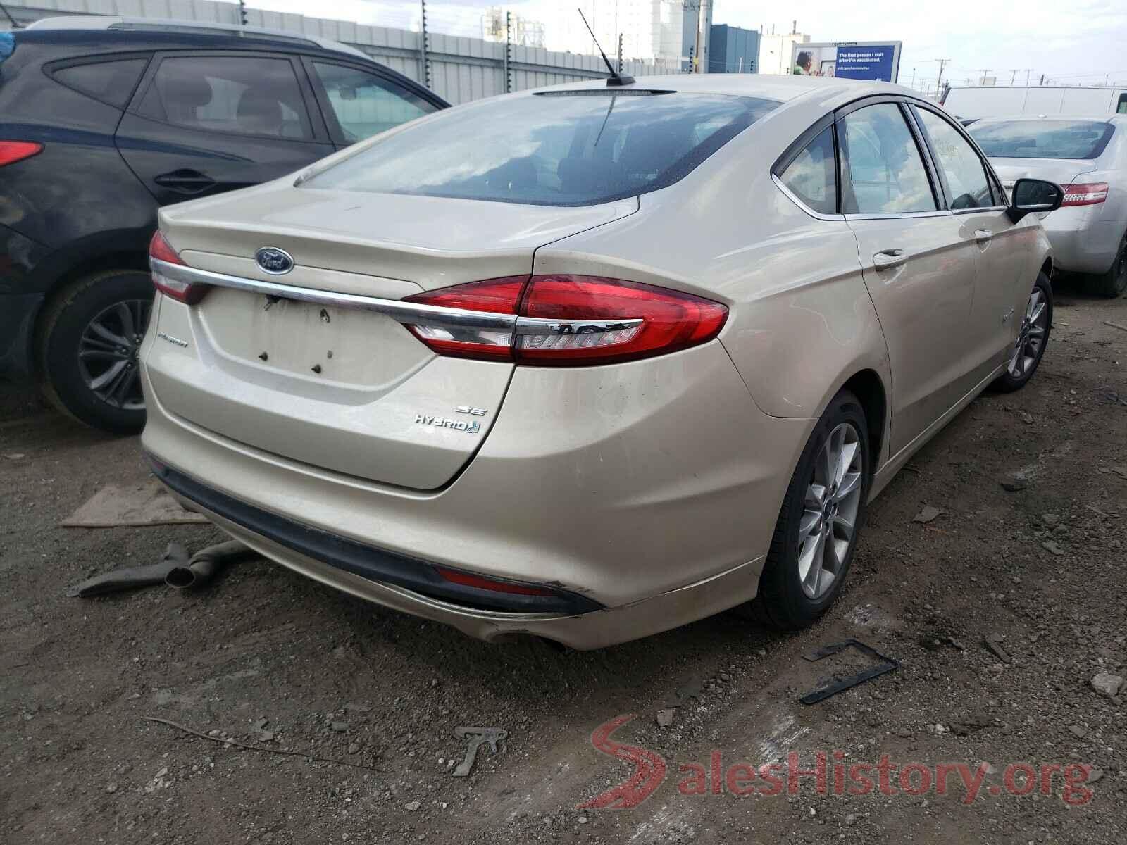 3FA6P0LU0HR351268 2017 FORD FUSION