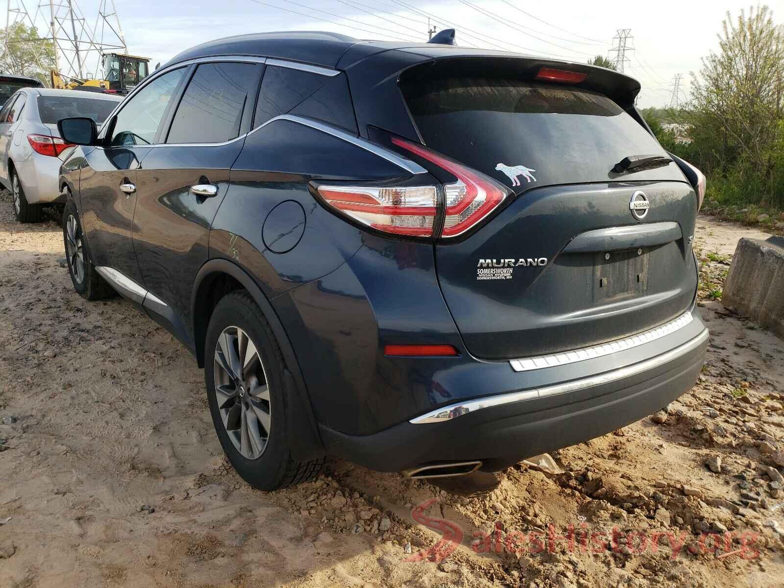 5N1AZ2MH3HN136588 2017 NISSAN MURANO