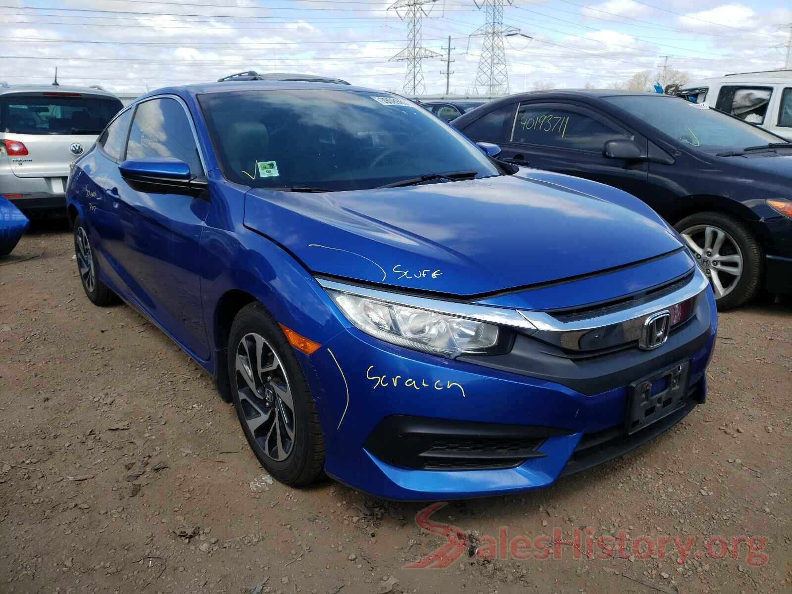 2HGFC4B51GH313387 2016 HONDA CIVIC