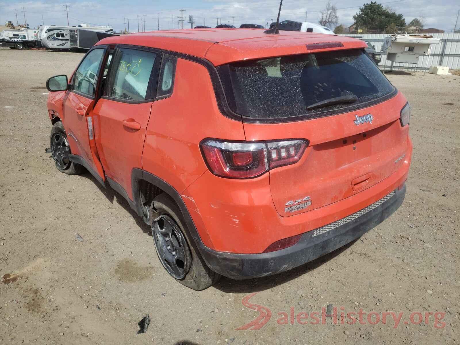 3C4NJDAB8JT344464 2018 JEEP COMPASS