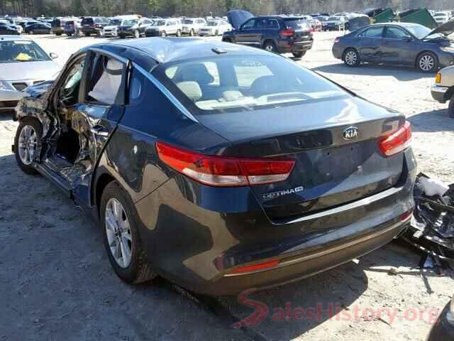 5XXGT4L33GG110956 2016 KIA OPTIMA