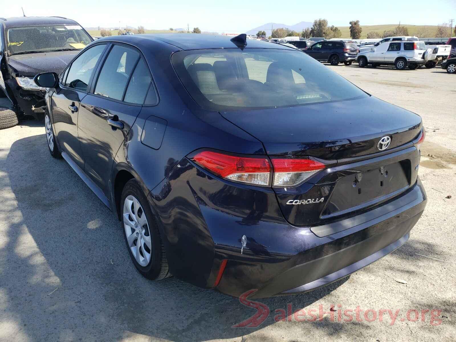 JTDEPMAEXMJ153052 2021 TOYOTA COROLLA