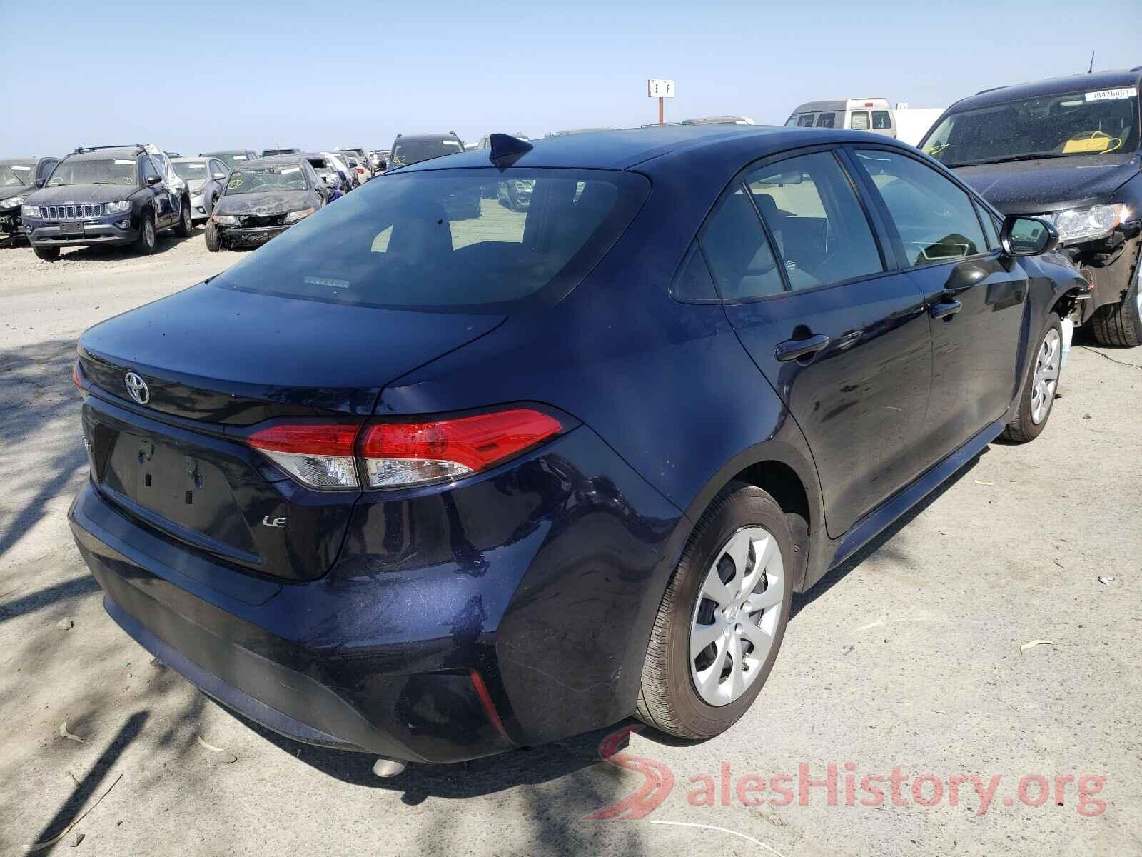 JTDEPMAEXMJ153052 2021 TOYOTA COROLLA