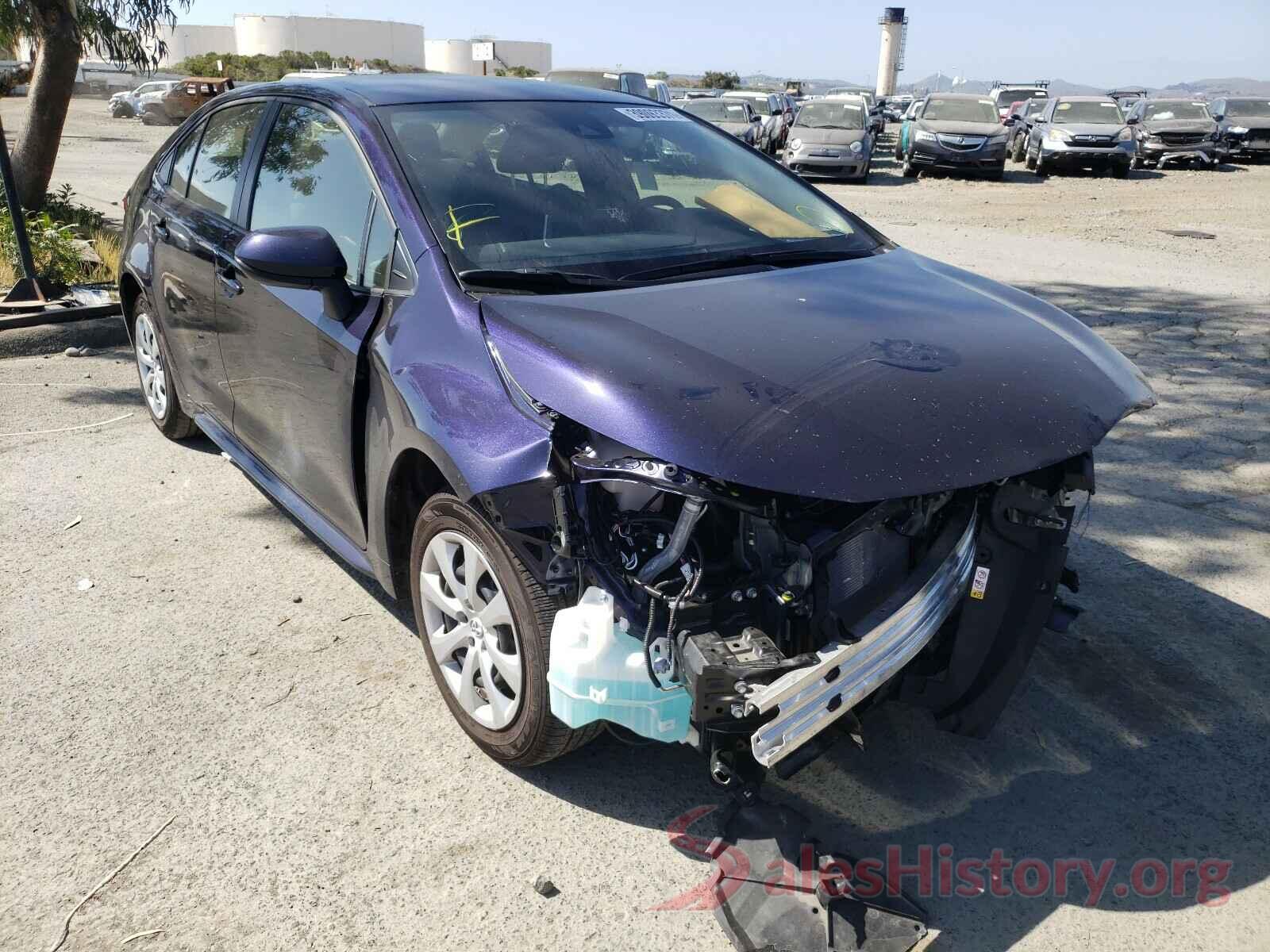 JTDEPMAEXMJ153052 2021 TOYOTA COROLLA