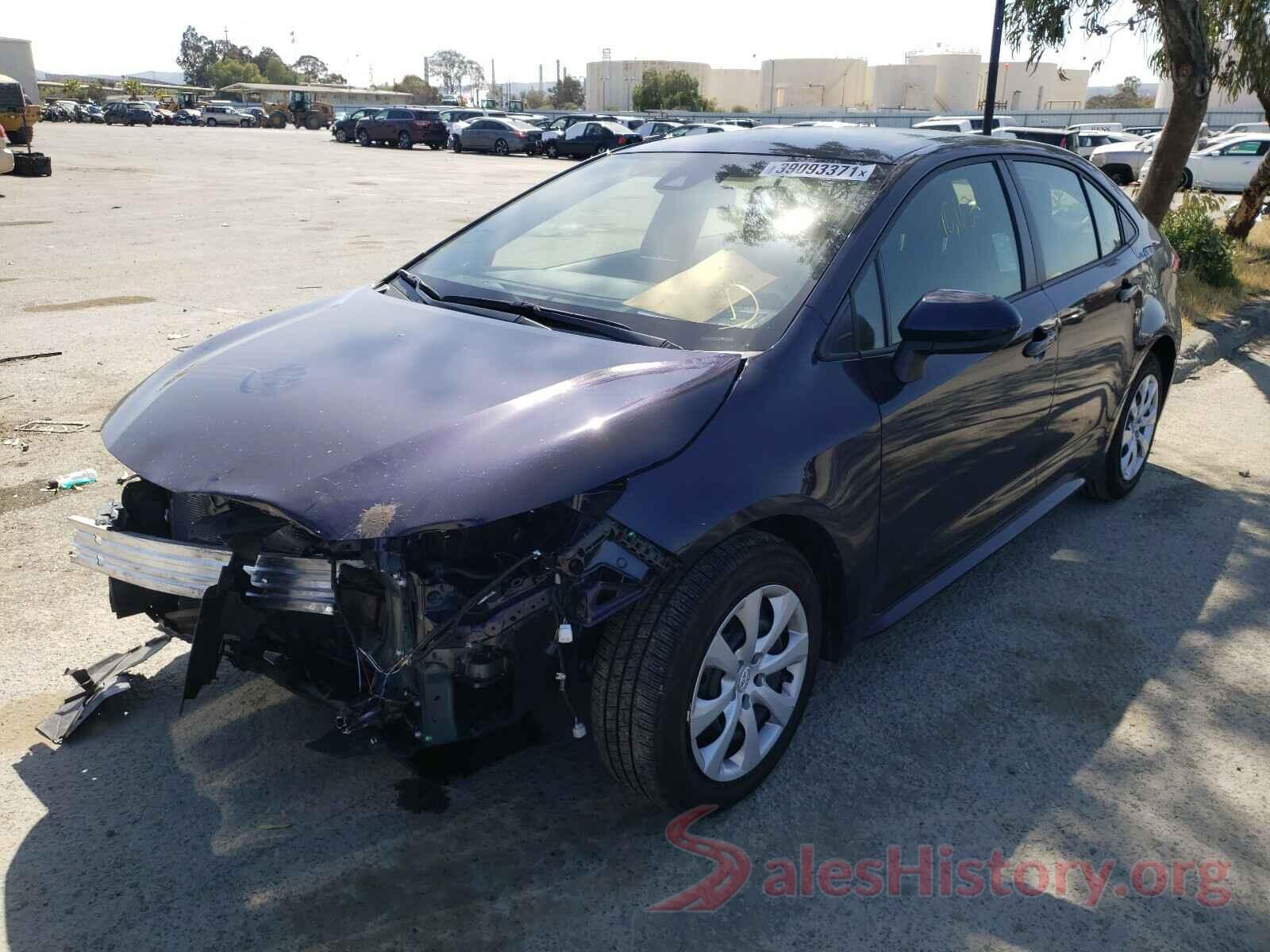 JTDEPMAEXMJ153052 2021 TOYOTA COROLLA