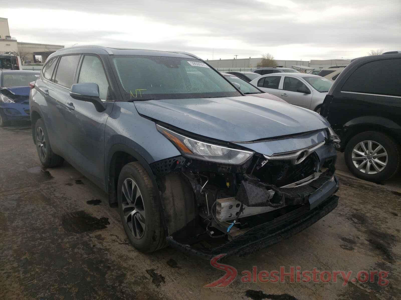 5TDGZRAHXLS016138 2020 TOYOTA HIGHLANDER