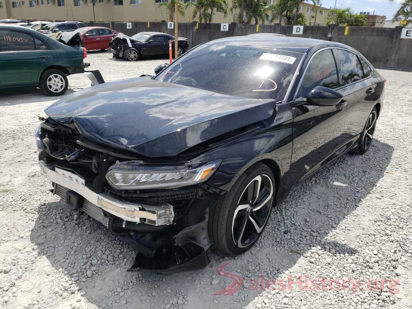 1HGCV1F39KA080466 2019 HONDA ACCORD