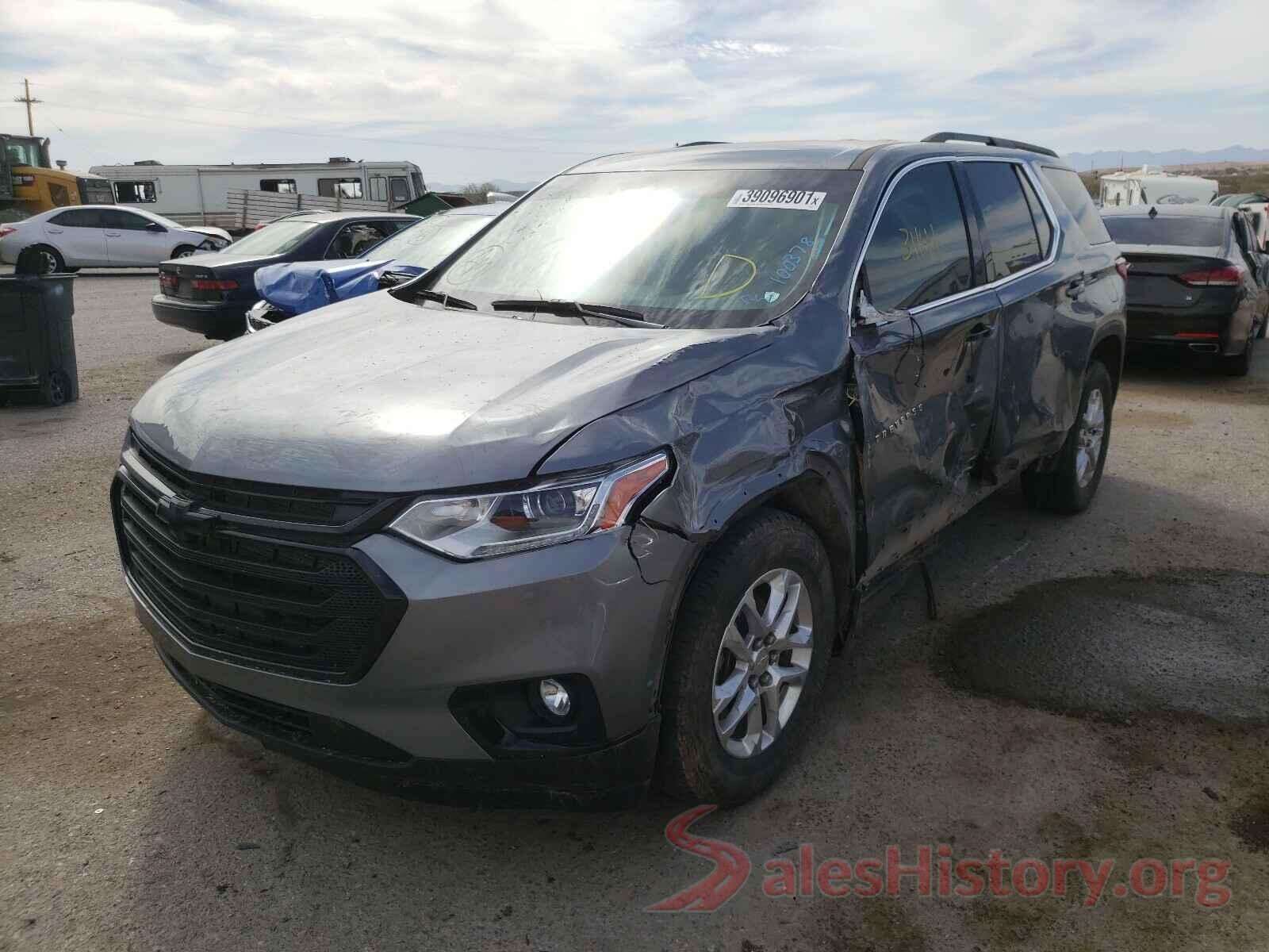 1GNERGKW5LJ100378 2020 CHEVROLET TRAVERSE