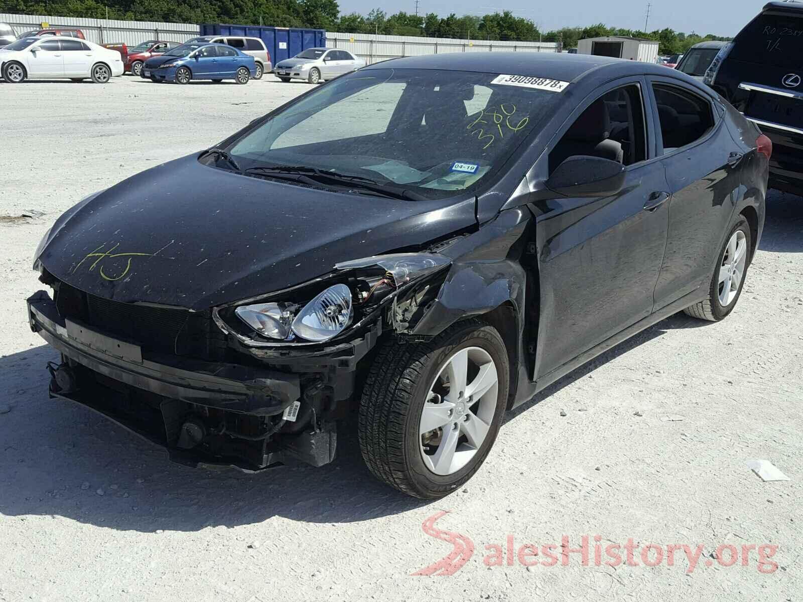 5NPDH4AE4DH280316 2013 HYUNDAI ELANTRA