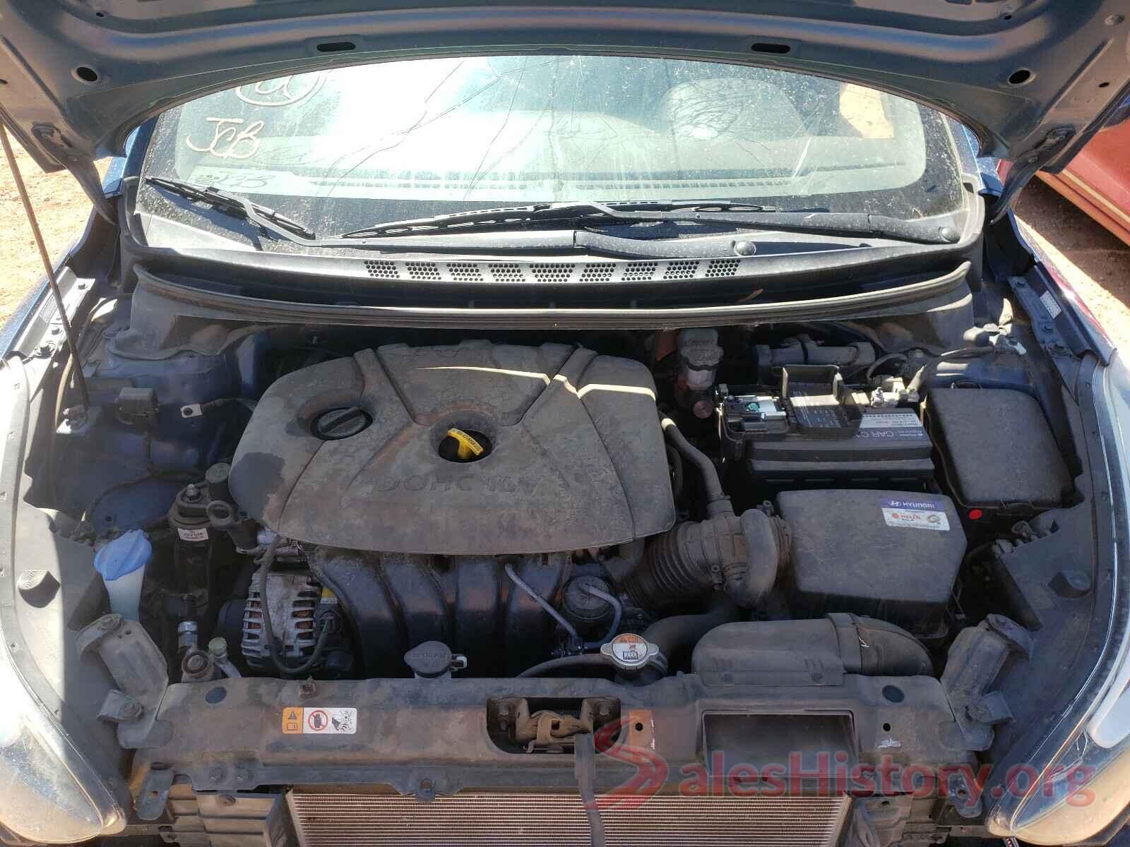 KMHDH4AEXGU620980 2016 HYUNDAI ELANTRA