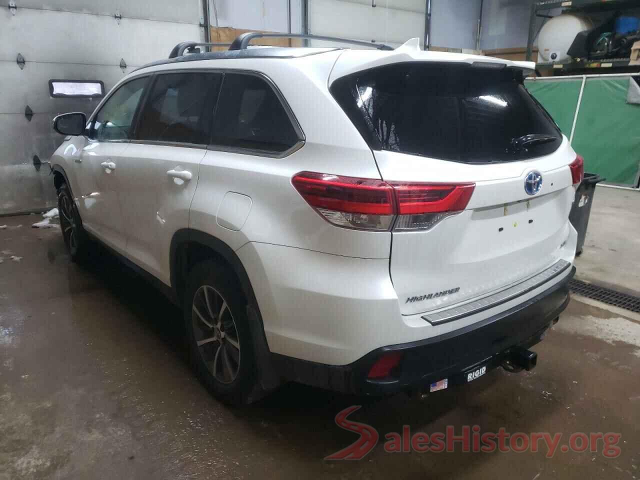 5TDJGRFH9KS077452 2019 TOYOTA HIGHLANDER