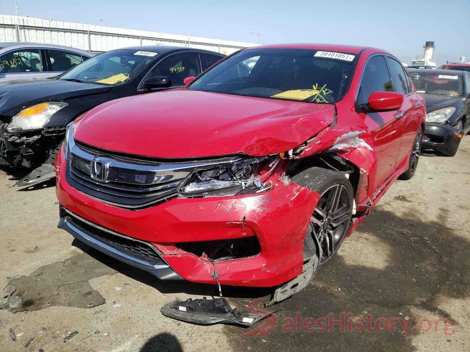 1HGCR2F50GA150990 2016 HONDA ACCORD