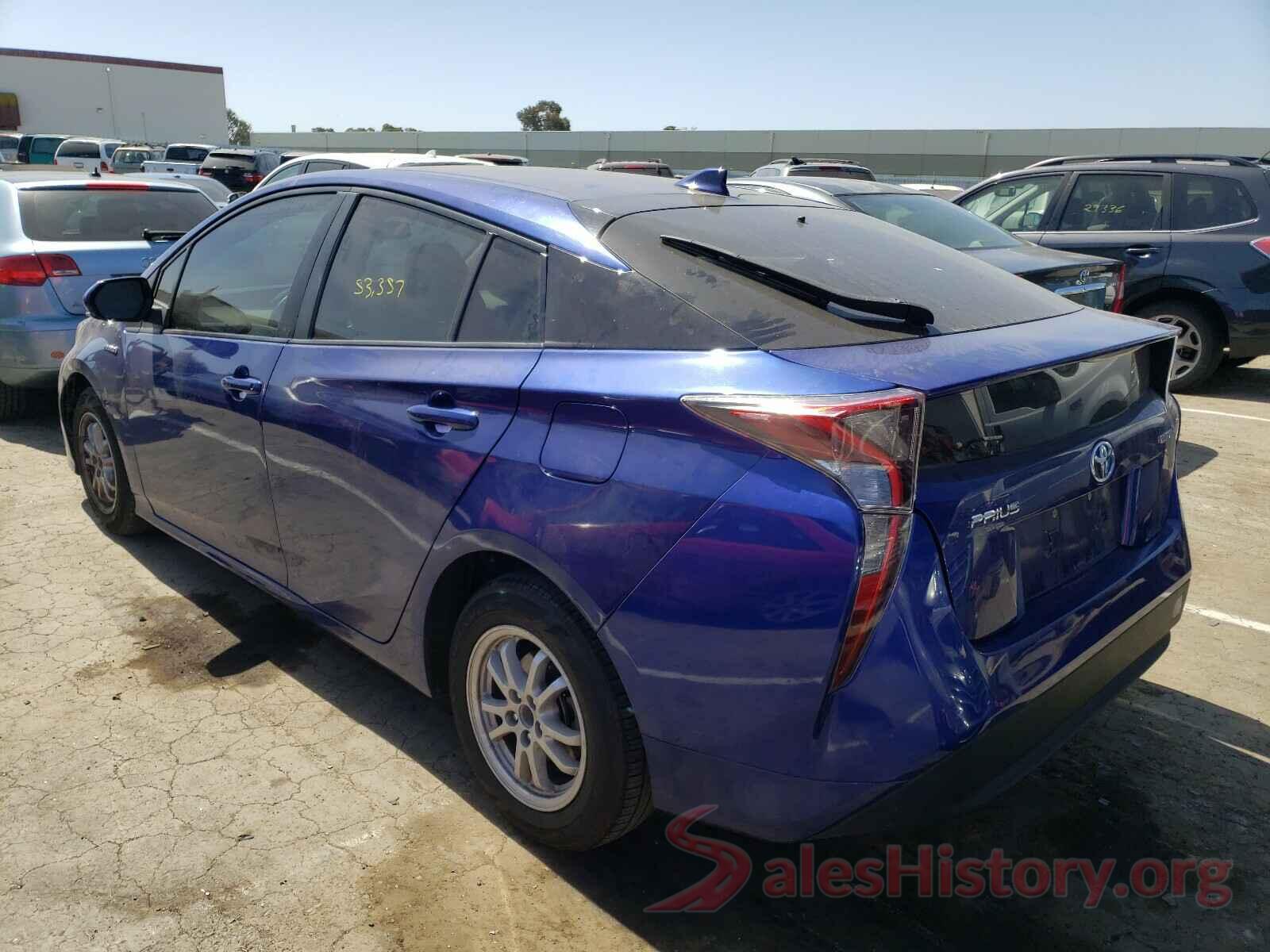 JTDKBRFUXG3524363 2016 TOYOTA PRIUS