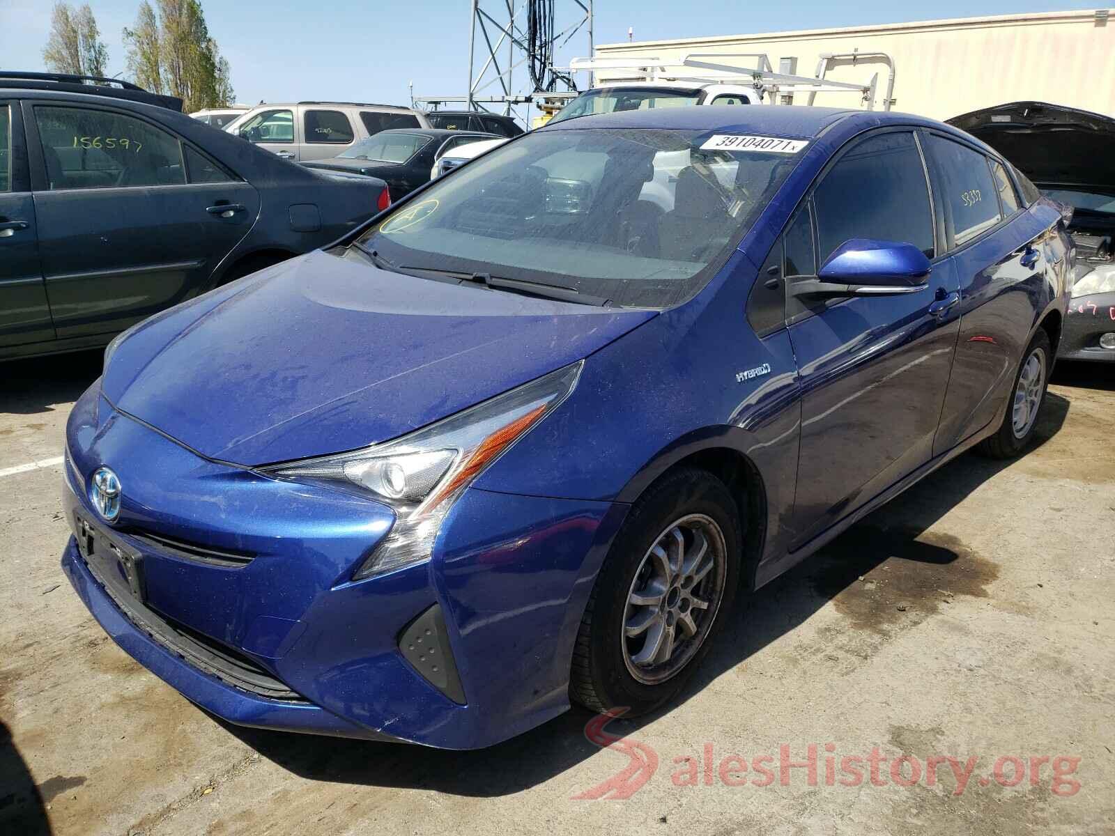 JTDKBRFUXG3524363 2016 TOYOTA PRIUS