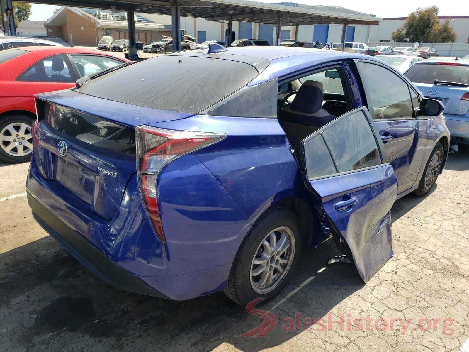 JTDKBRFUXG3524363 2016 TOYOTA PRIUS