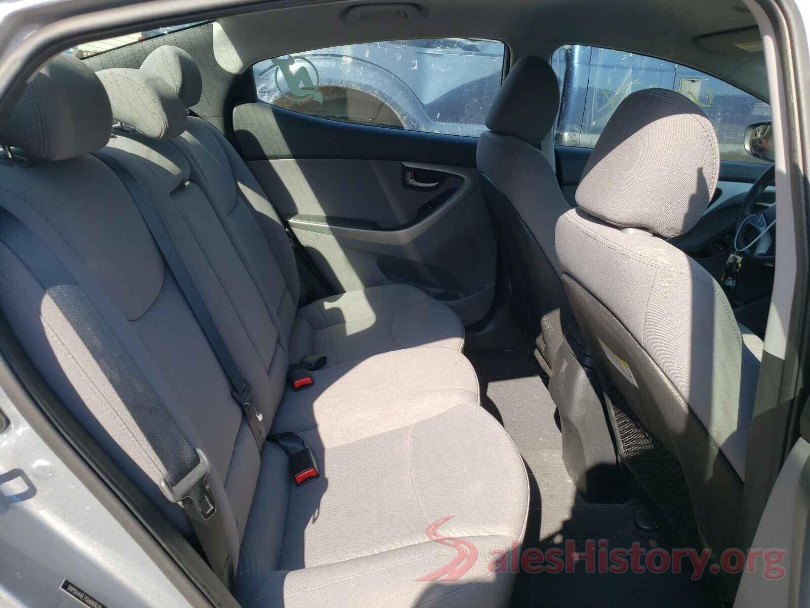 5NPDH4AE7GH680620 2016 HYUNDAI ELANTRA