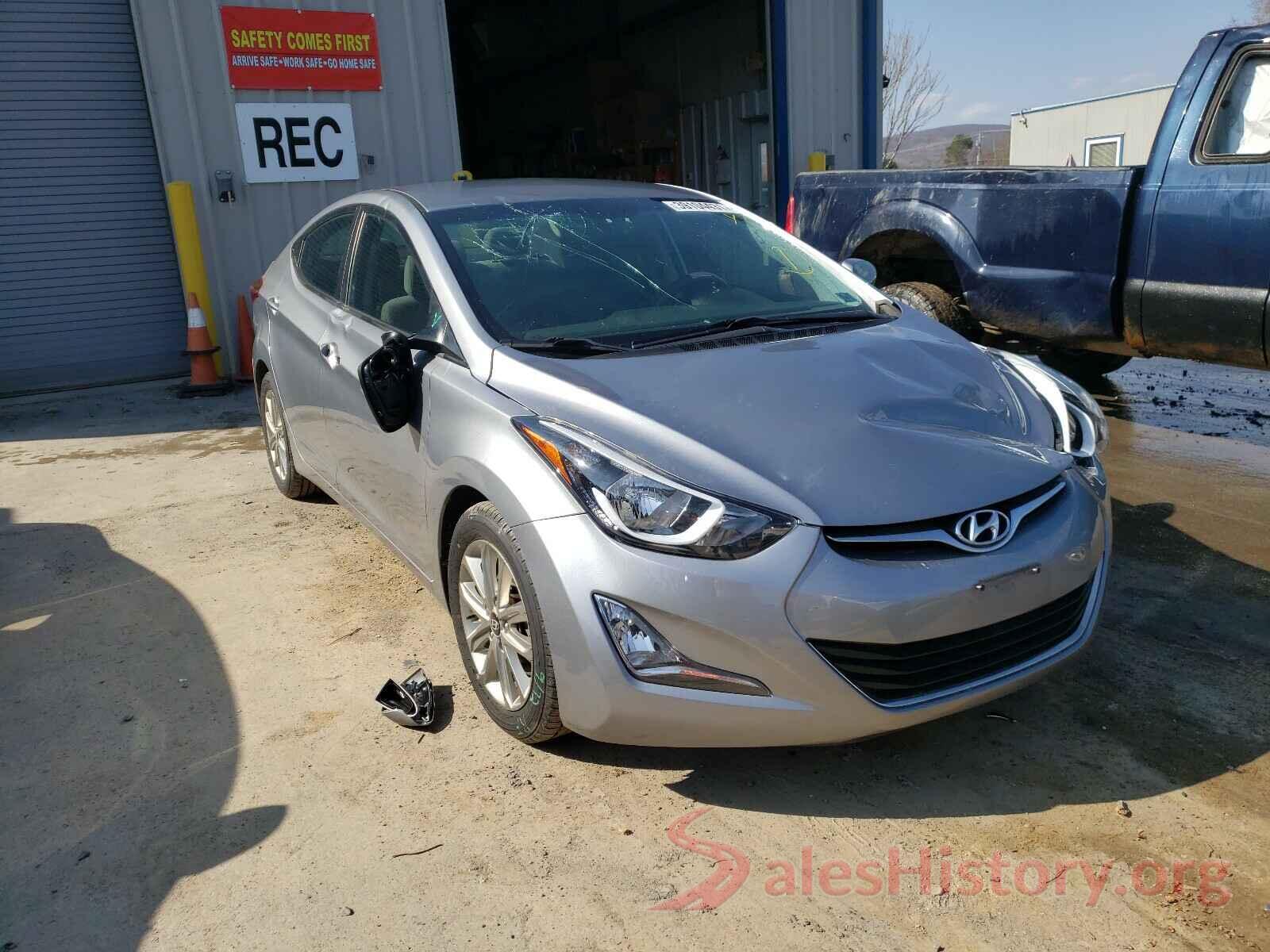 5NPDH4AE7GH680620 2016 HYUNDAI ELANTRA