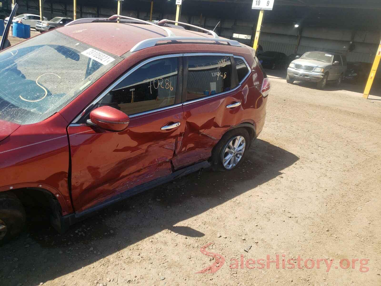 KNMAT2MTXGP730849 2016 NISSAN ROGUE