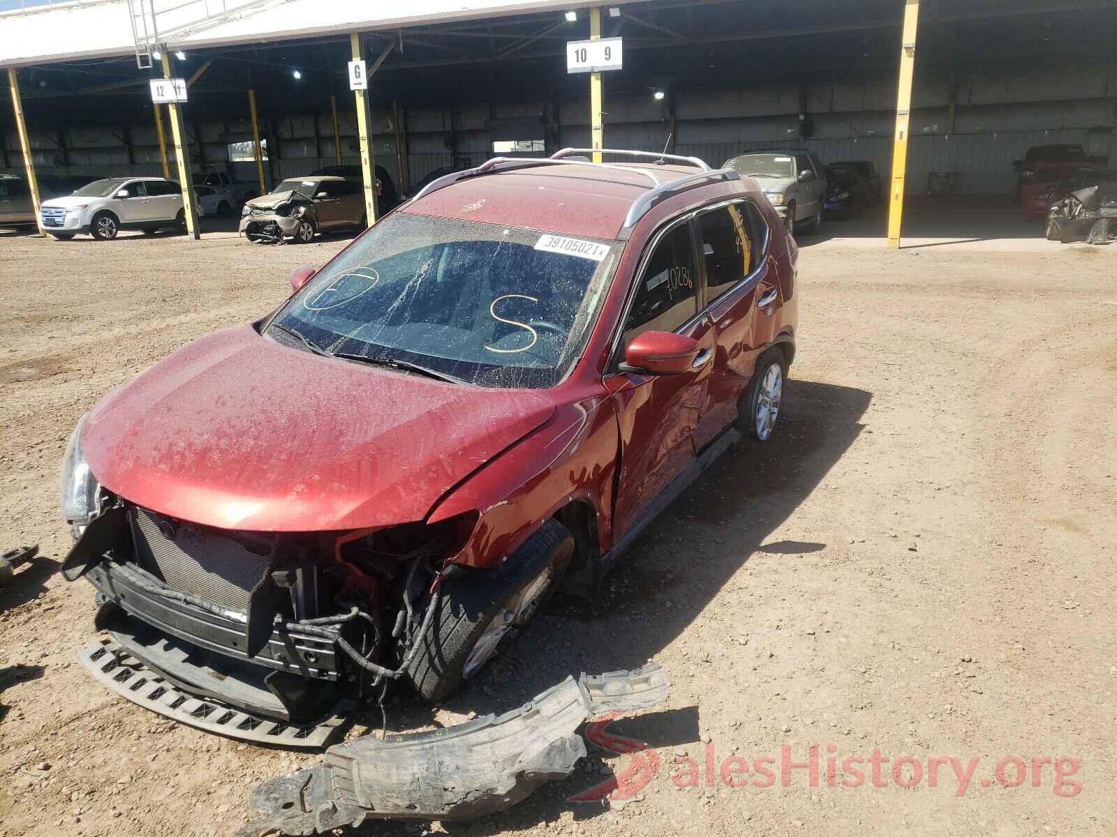 KNMAT2MTXGP730849 2016 NISSAN ROGUE