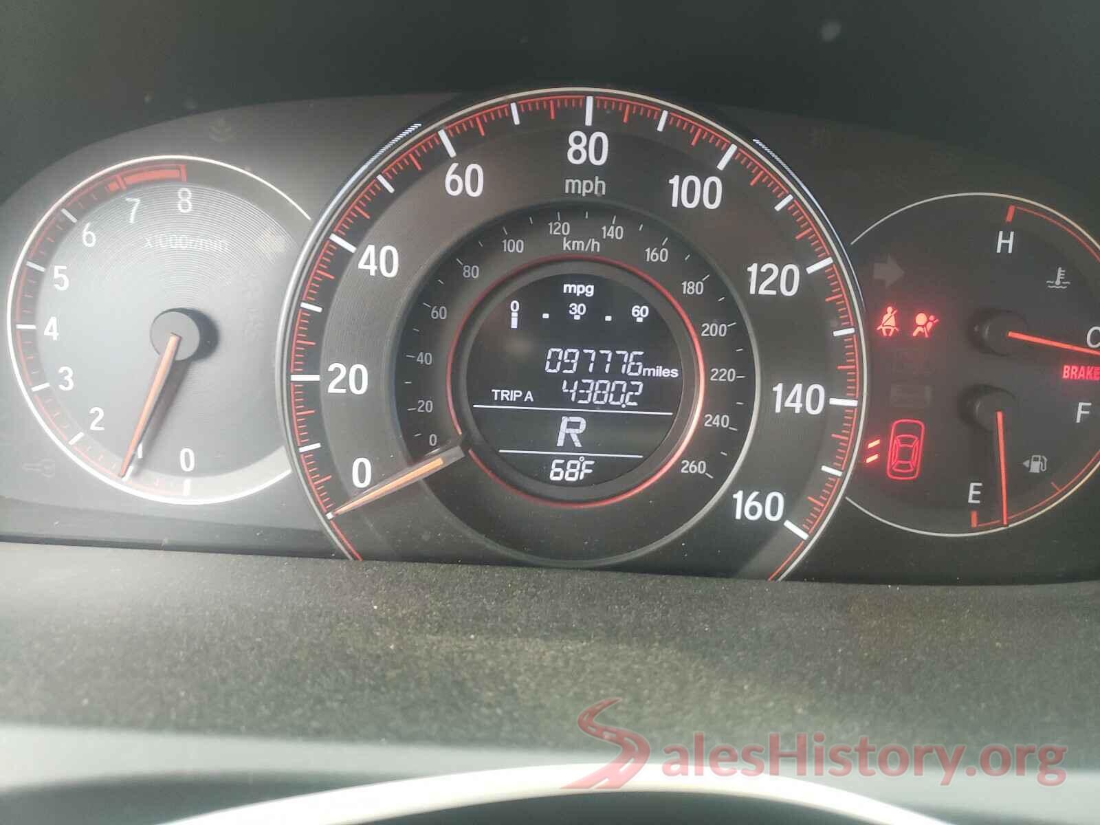 1HGCR2F50GA102745 2016 HONDA ACCORD