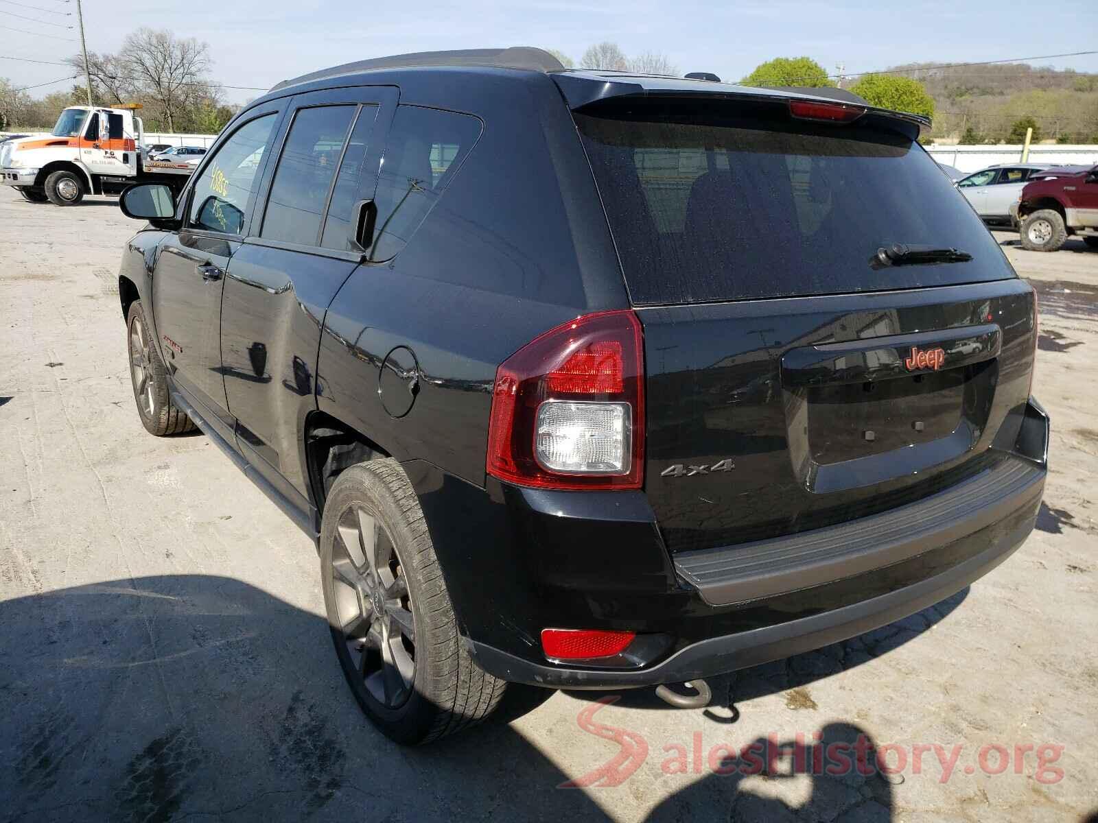 1C4NJDBB1HD173538 2017 JEEP COMPASS