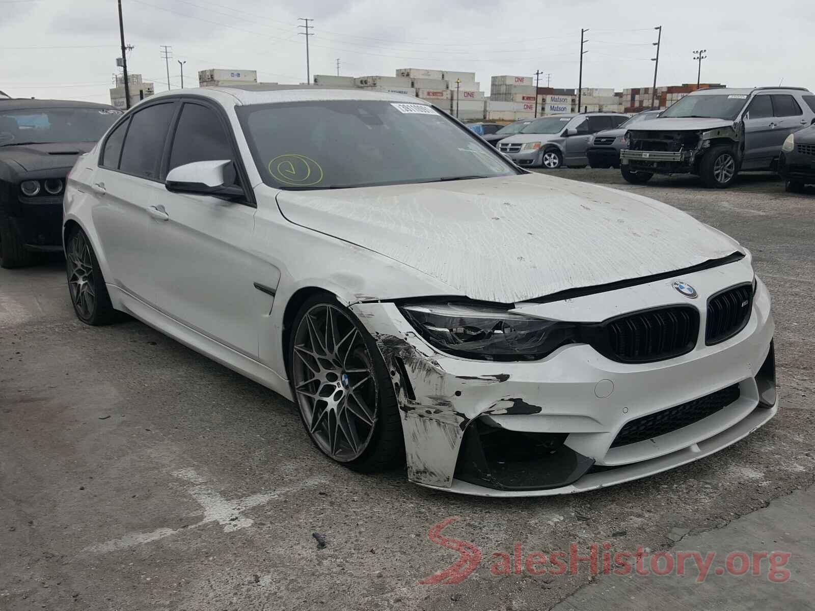 WBS8M9C50J5J80015 2018 BMW M3