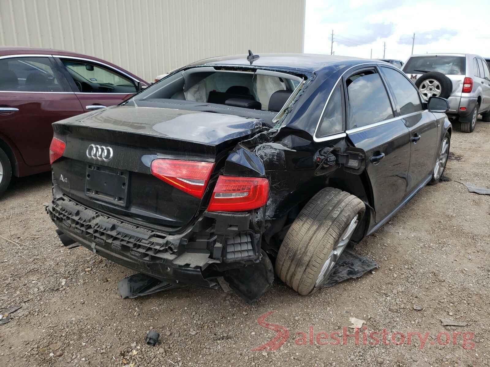 WAUAFAFLXGN015304 2016 AUDI A4