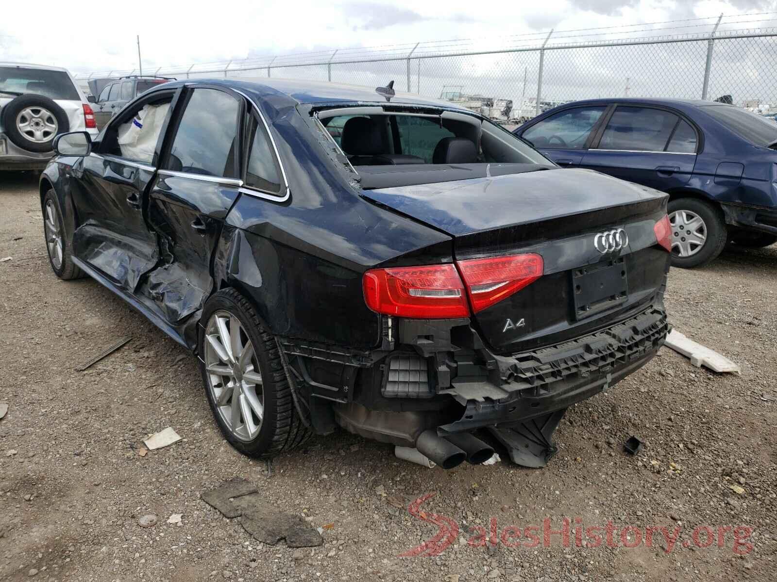 WAUAFAFLXGN015304 2016 AUDI A4