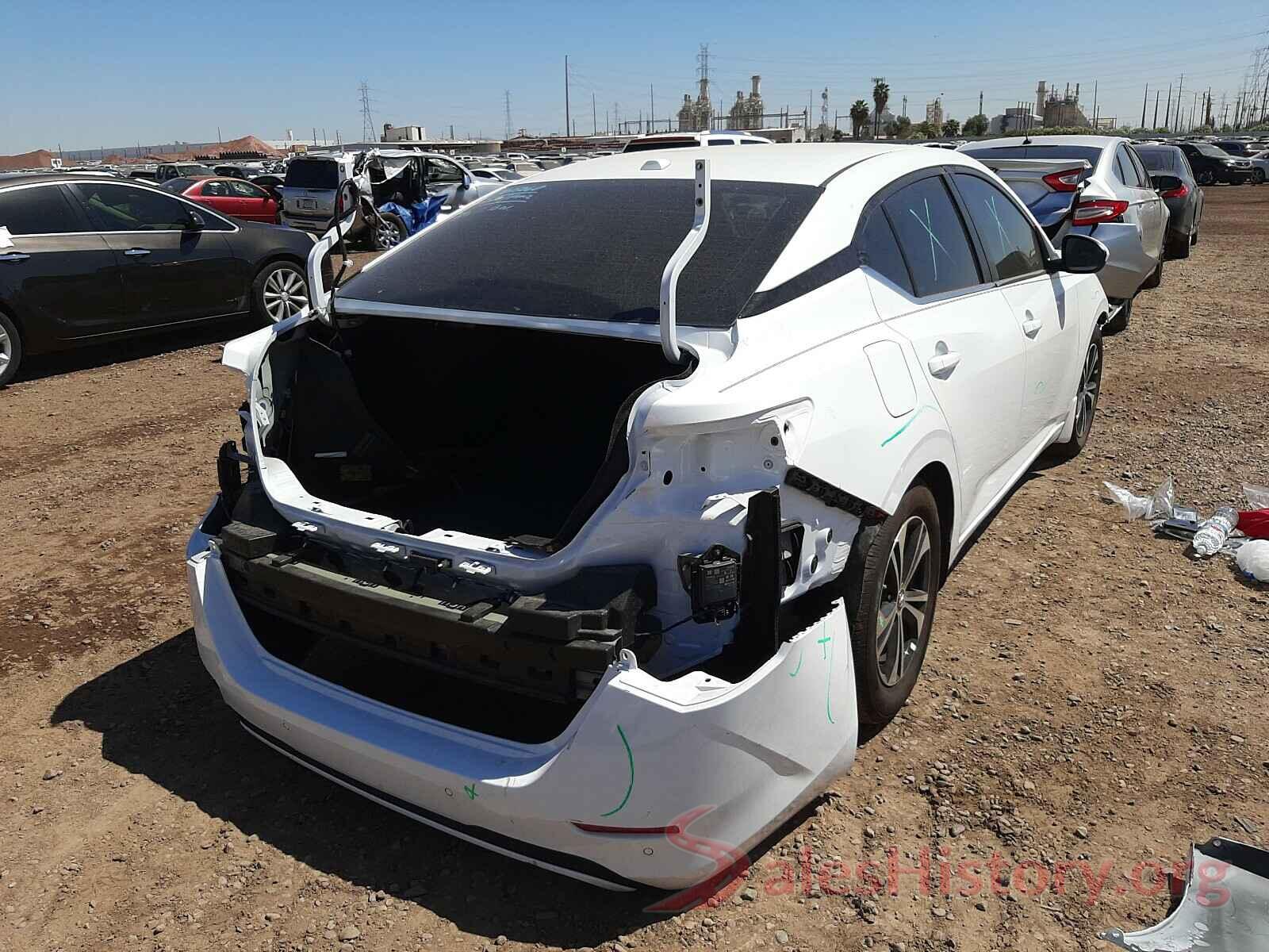 3N1AB8CV6MY216129 2021 NISSAN SENTRA