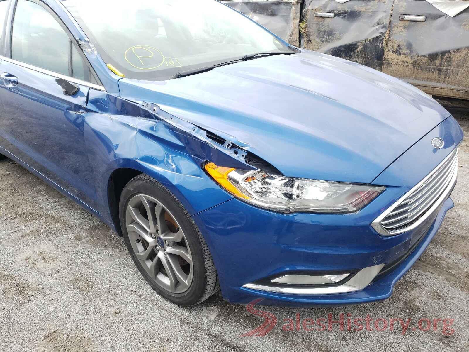 3FA6P0T98HR370811 2017 FORD FUSION