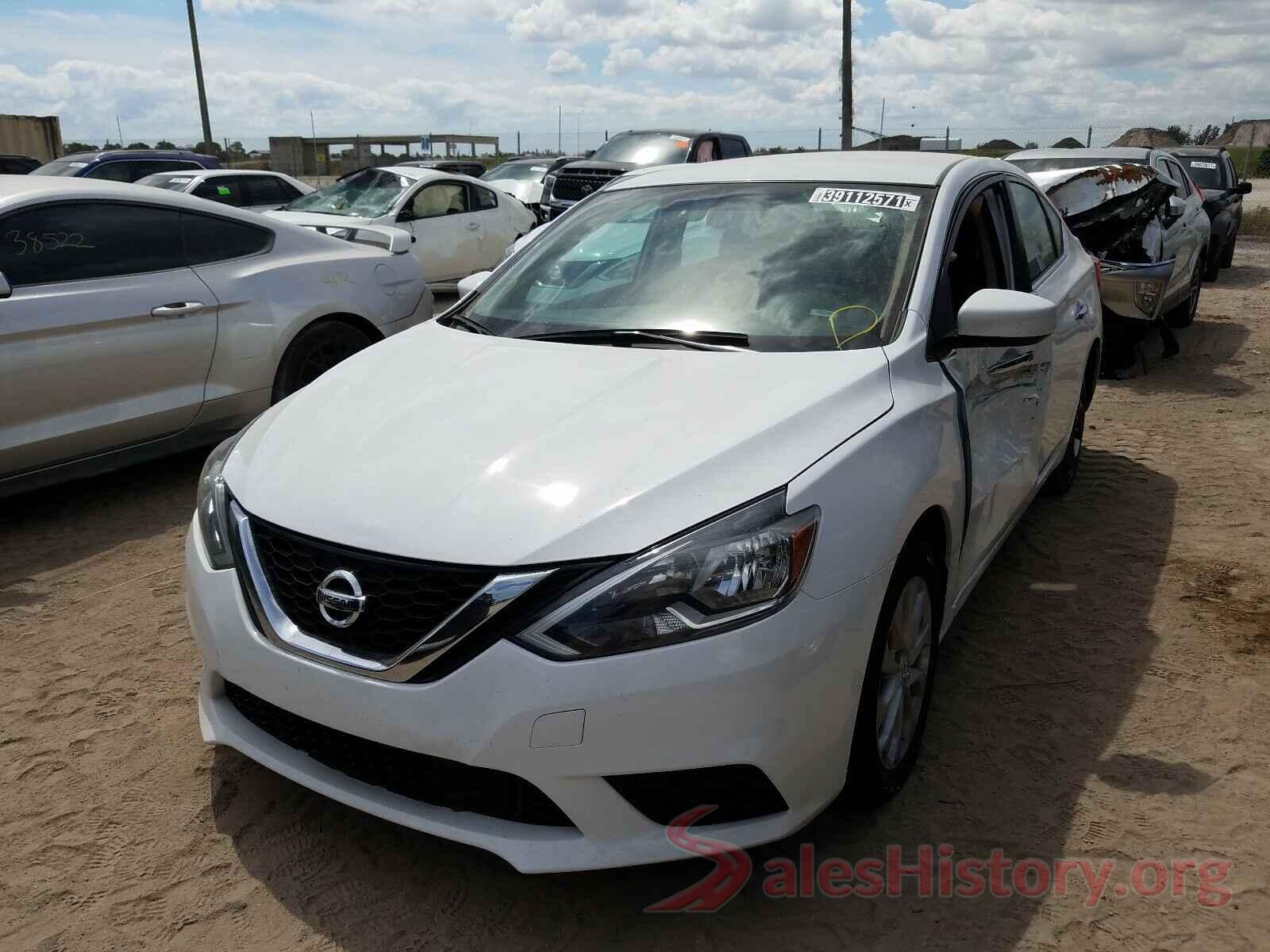 3N1AB7APXKY302698 2019 NISSAN SENTRA