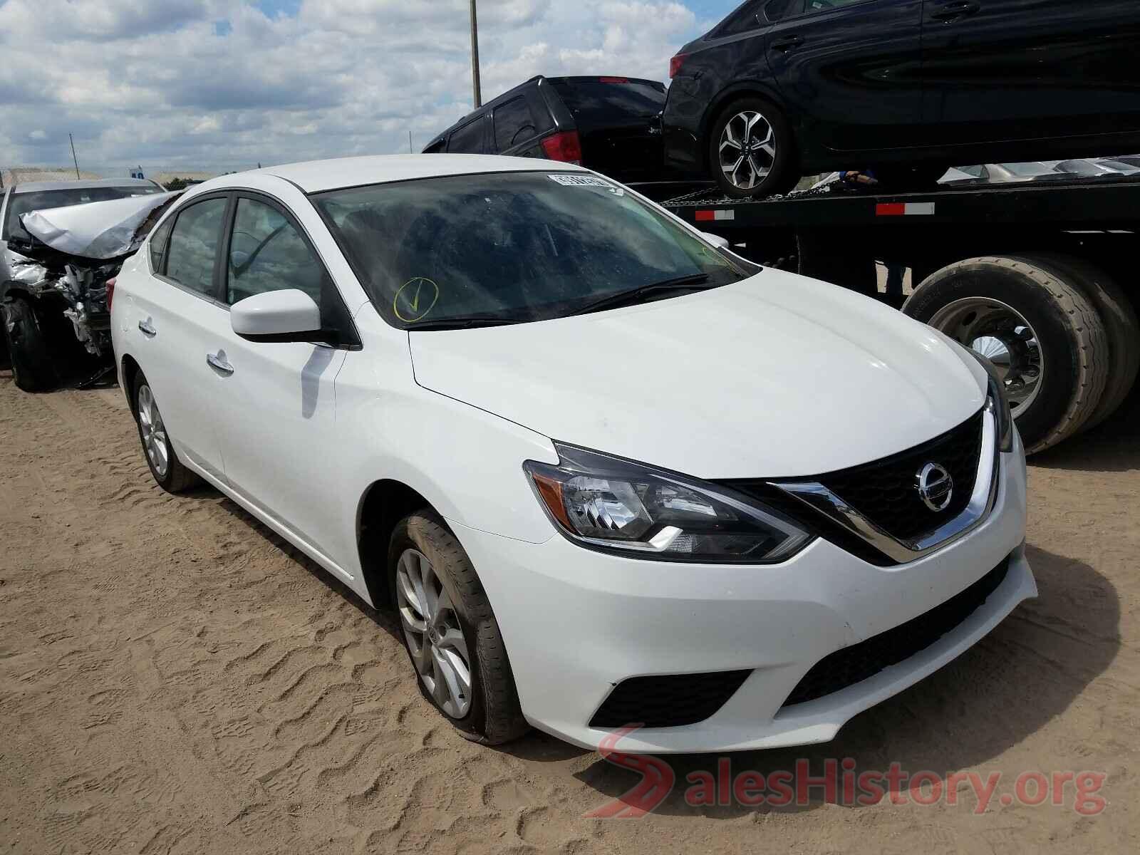 3N1AB7APXKY302698 2019 NISSAN SENTRA