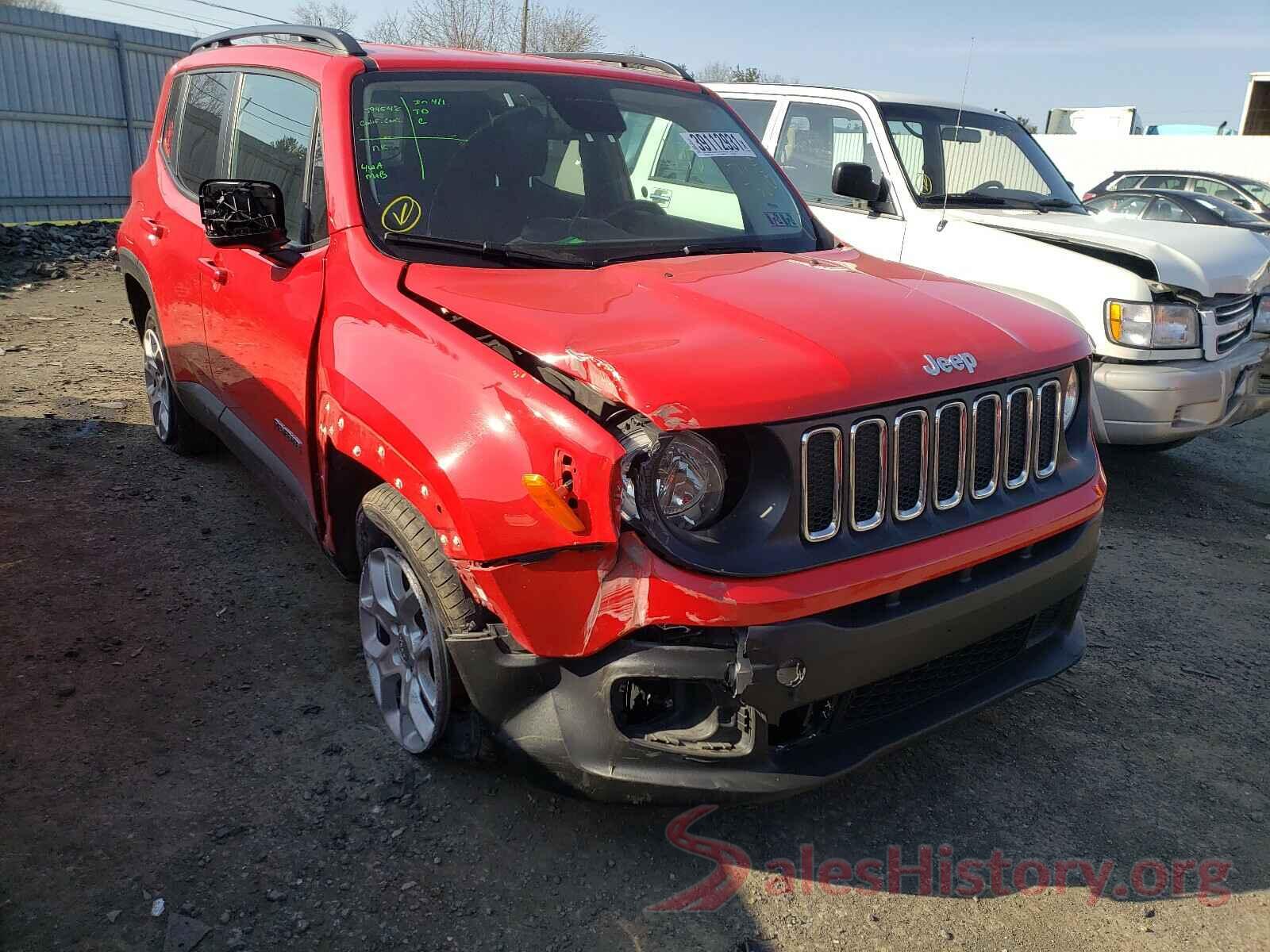 ZACCJBBT1GPD53705 2016 JEEP RENEGADE