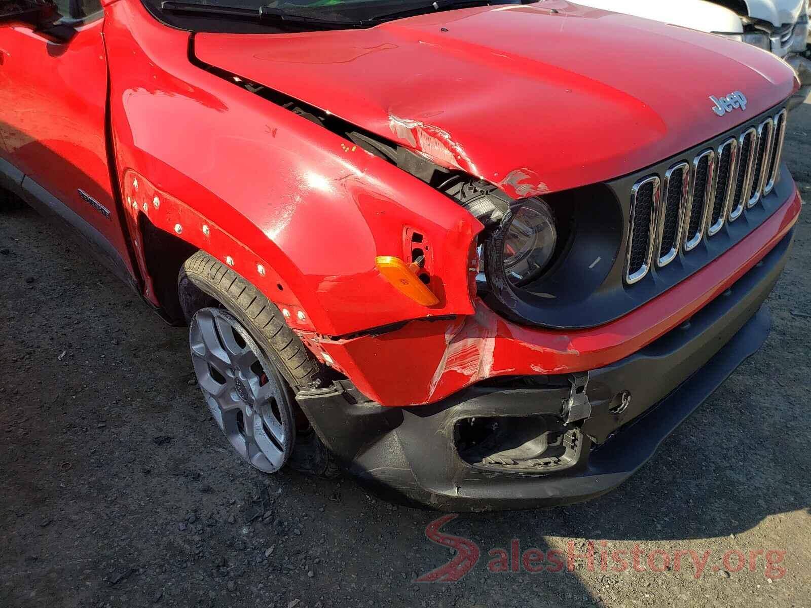 ZACCJBBT1GPD53705 2016 JEEP RENEGADE