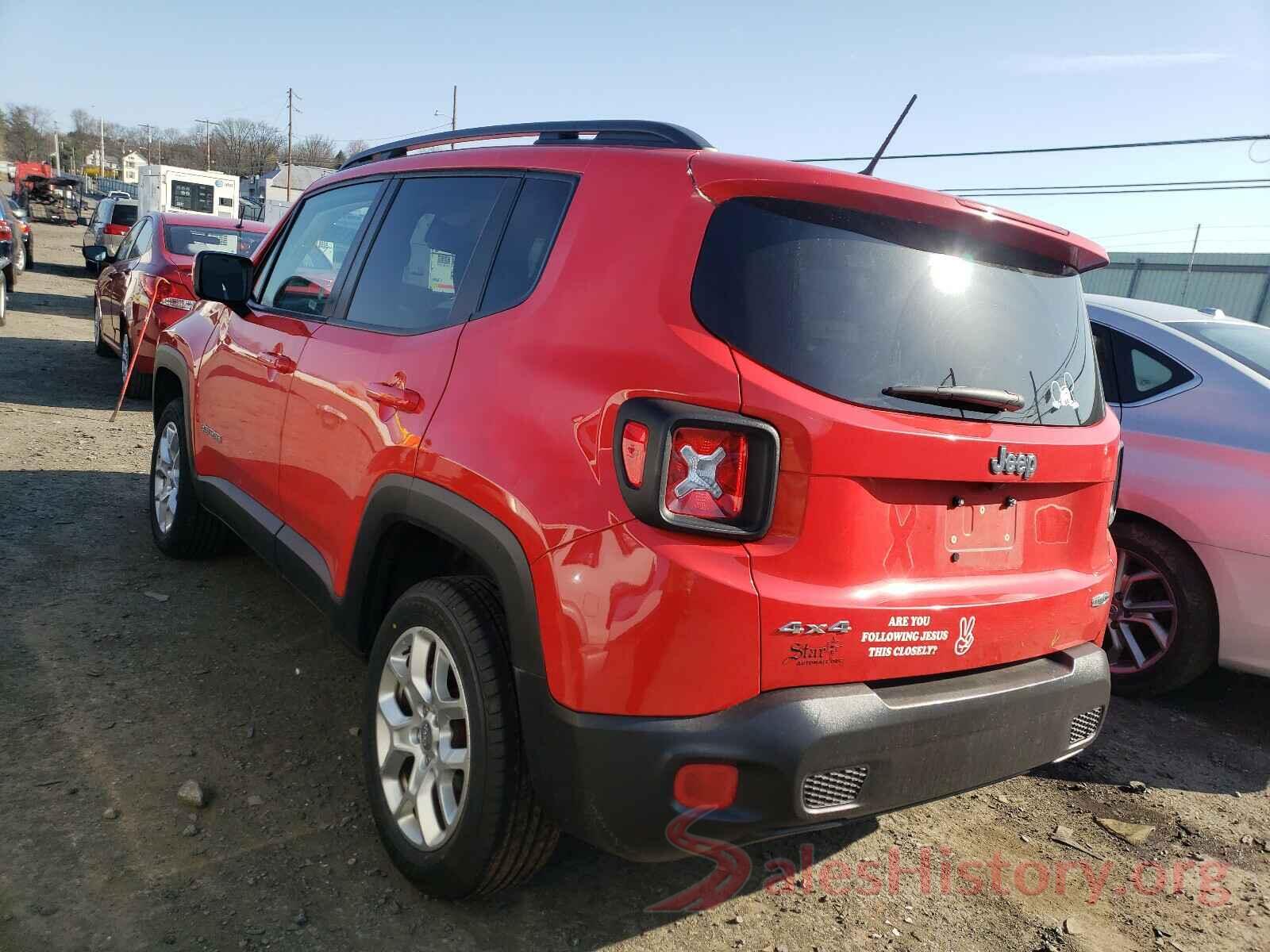 ZACCJBBT1GPD53705 2016 JEEP RENEGADE