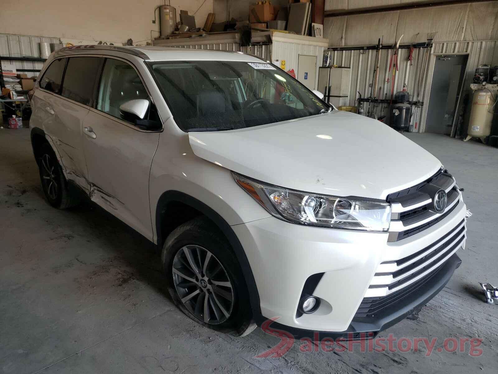 5TDKZRFH7KS320321 2019 TOYOTA HIGHLANDER