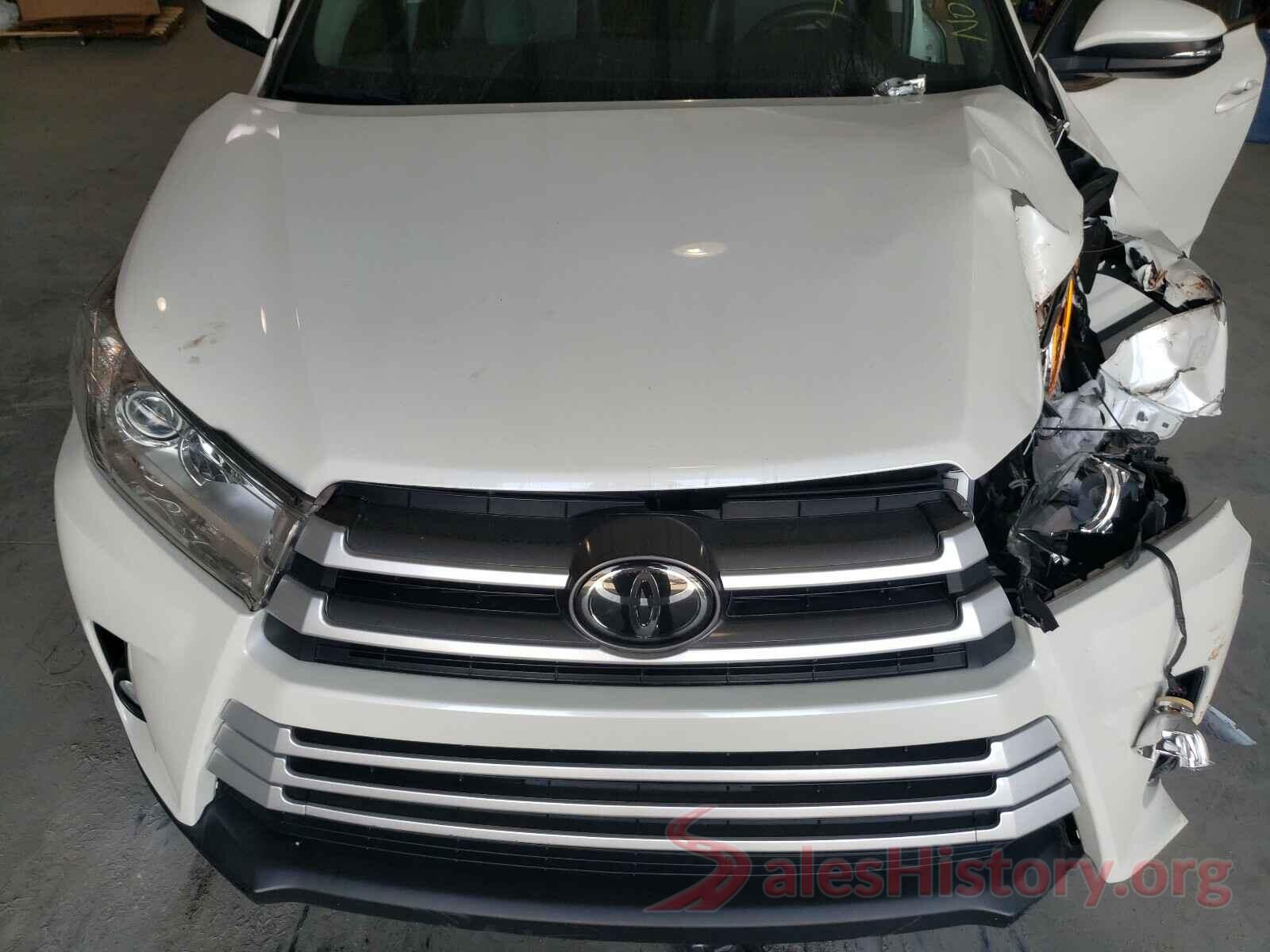 5TDKZRFH7KS320321 2019 TOYOTA HIGHLANDER