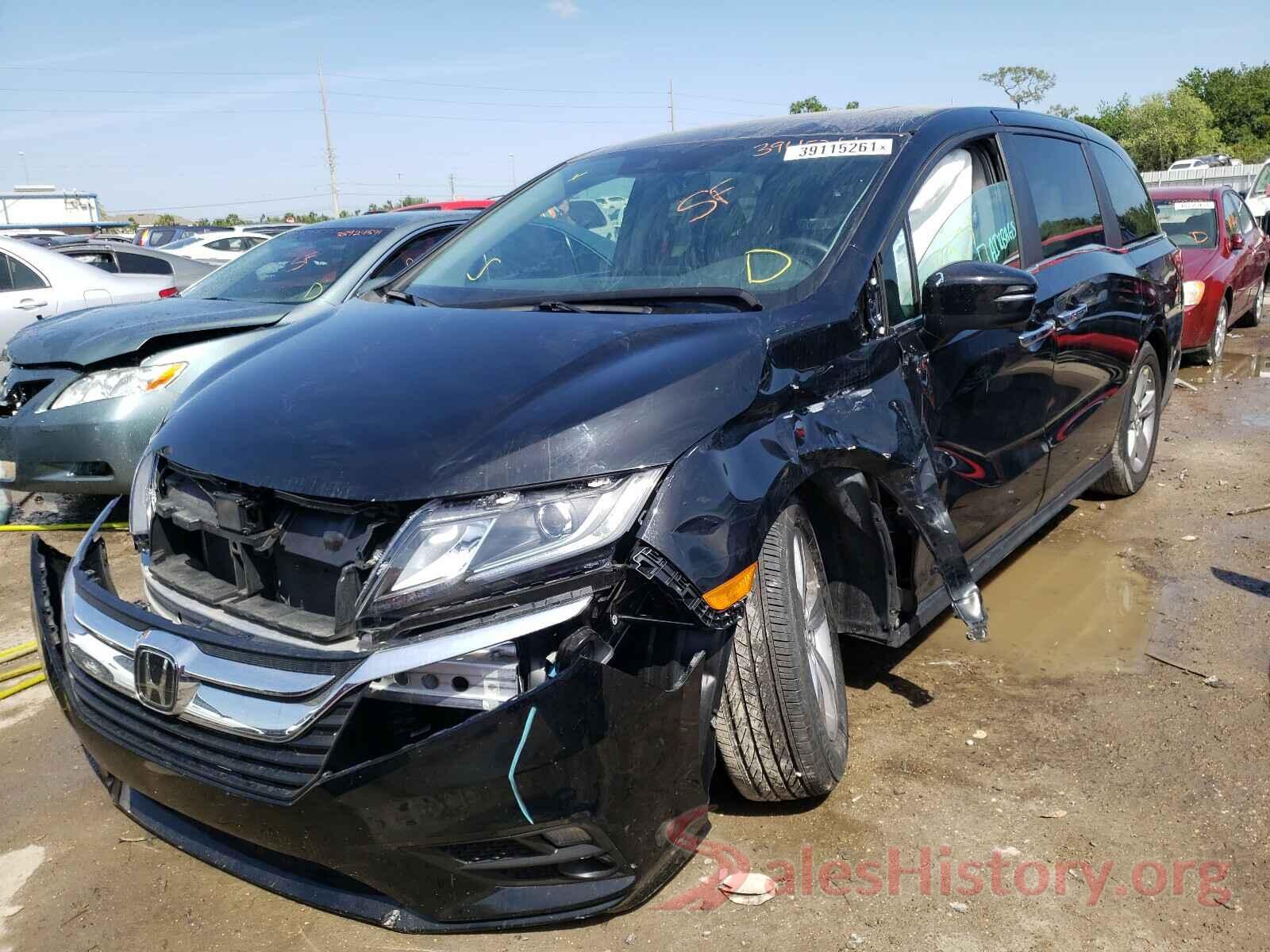 5FNRL6H72KB126044 2019 HONDA ODYSSEY