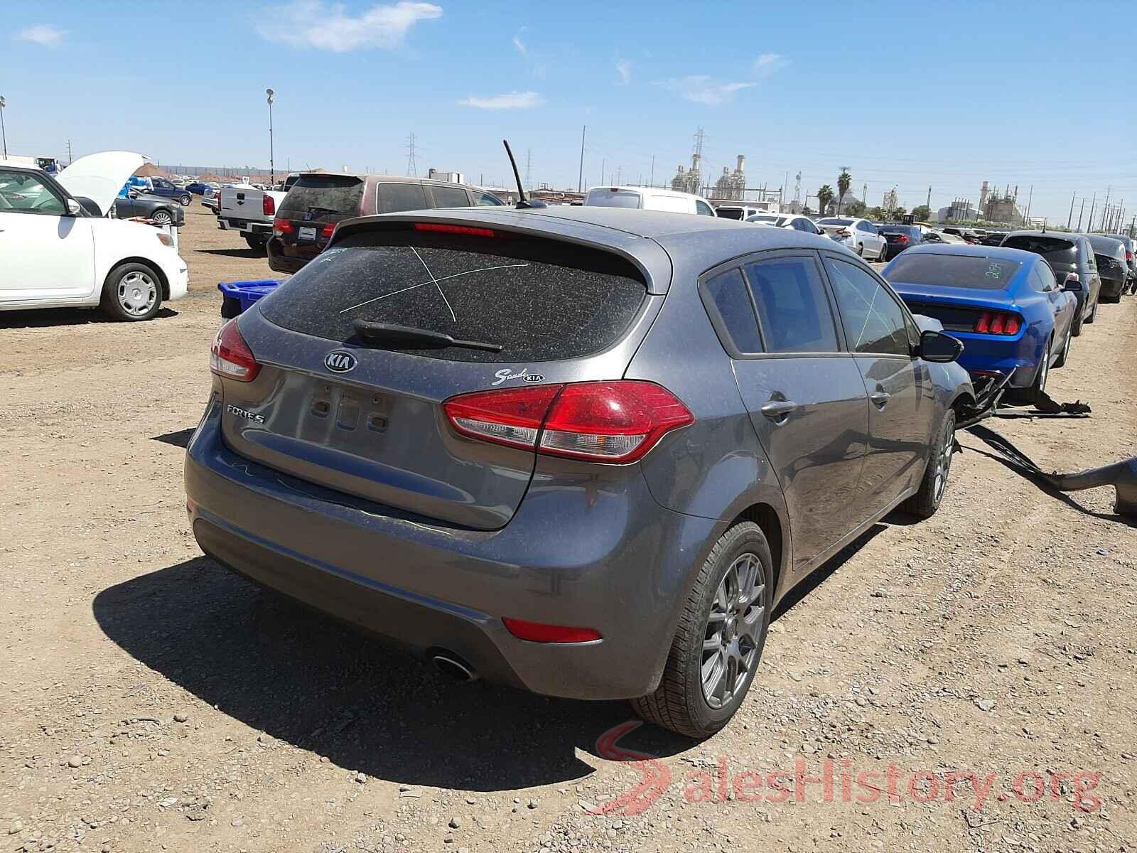 KNAFK5A83G5605551 2016 KIA FORTE