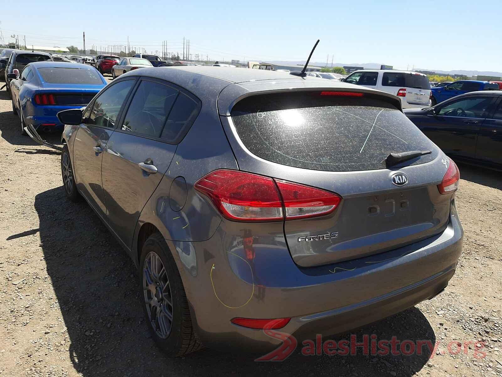 KNAFK5A83G5605551 2016 KIA FORTE