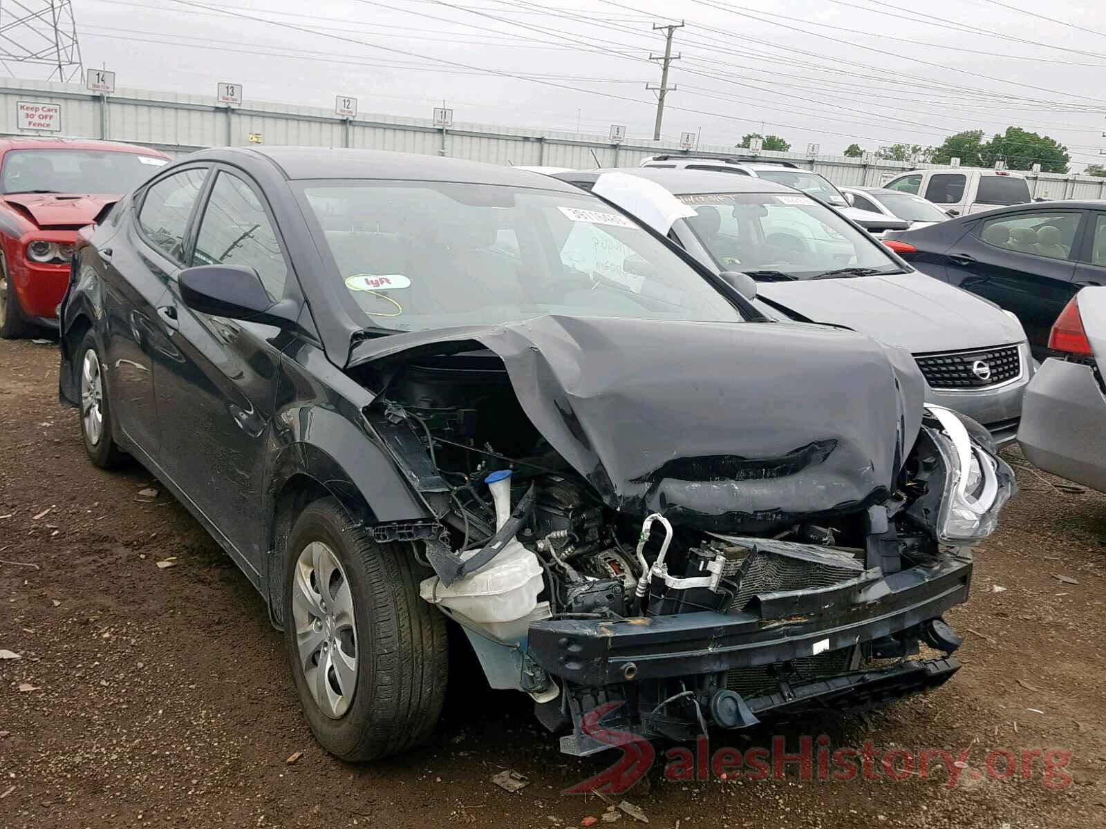 KMHDH4AEXGU516943 2016 HYUNDAI ELANTRA